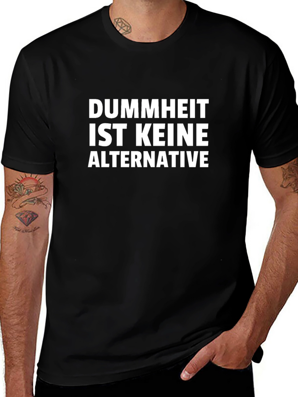 Dummheit Ist Keine Alternative T-Shirt