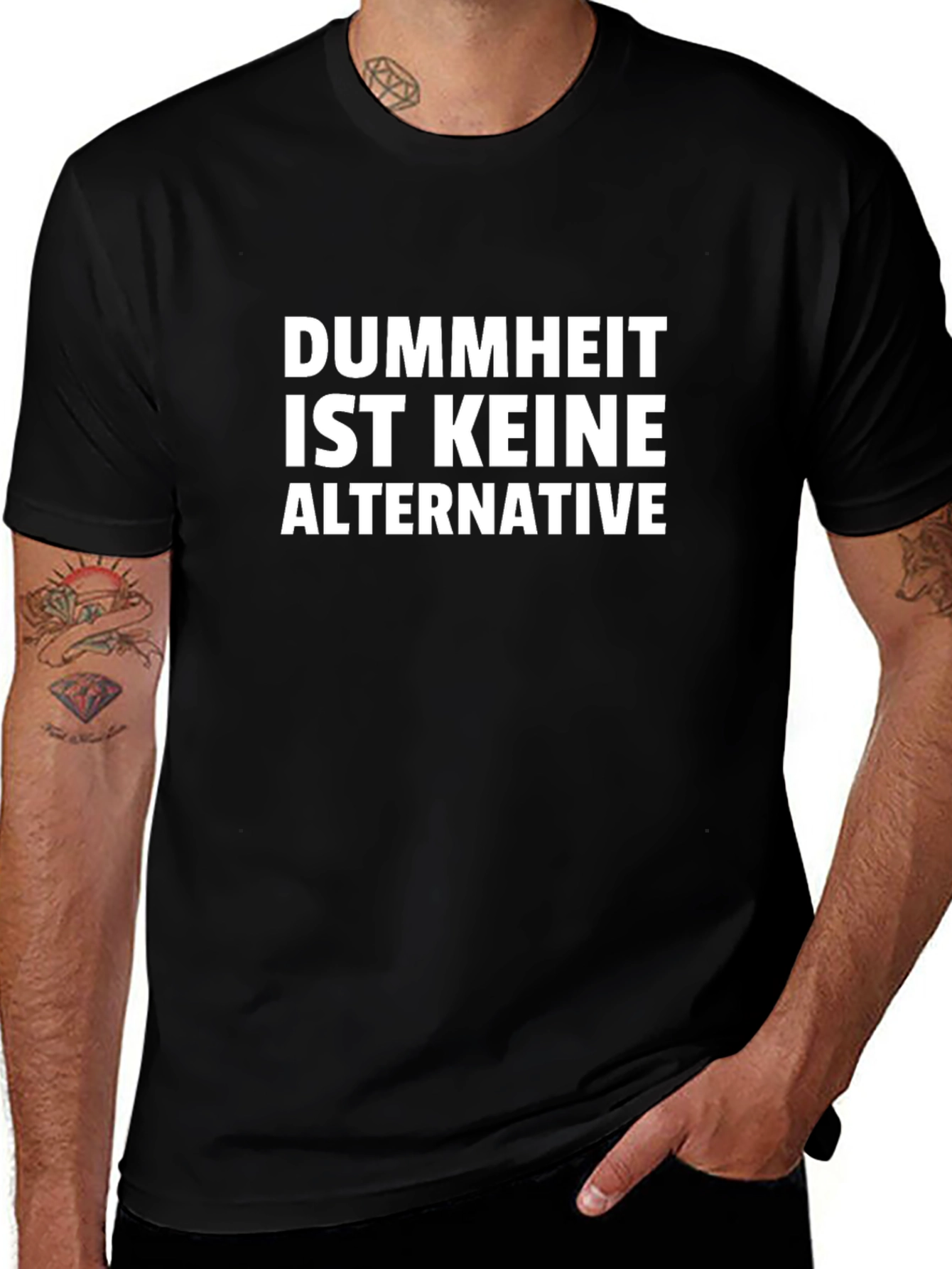 Dummheit Ist Keine Alternative T-Shirt