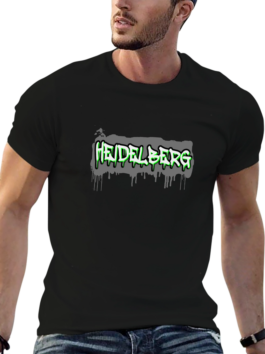 Heidelberg Graphic Tee - Black