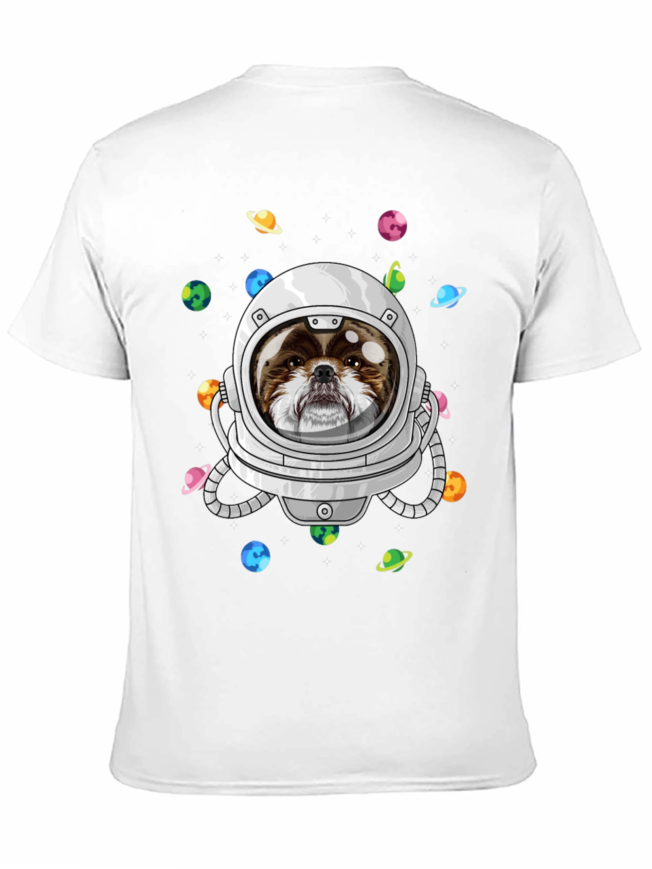 Dog Astronaut T-Shirt - Space Pet Design