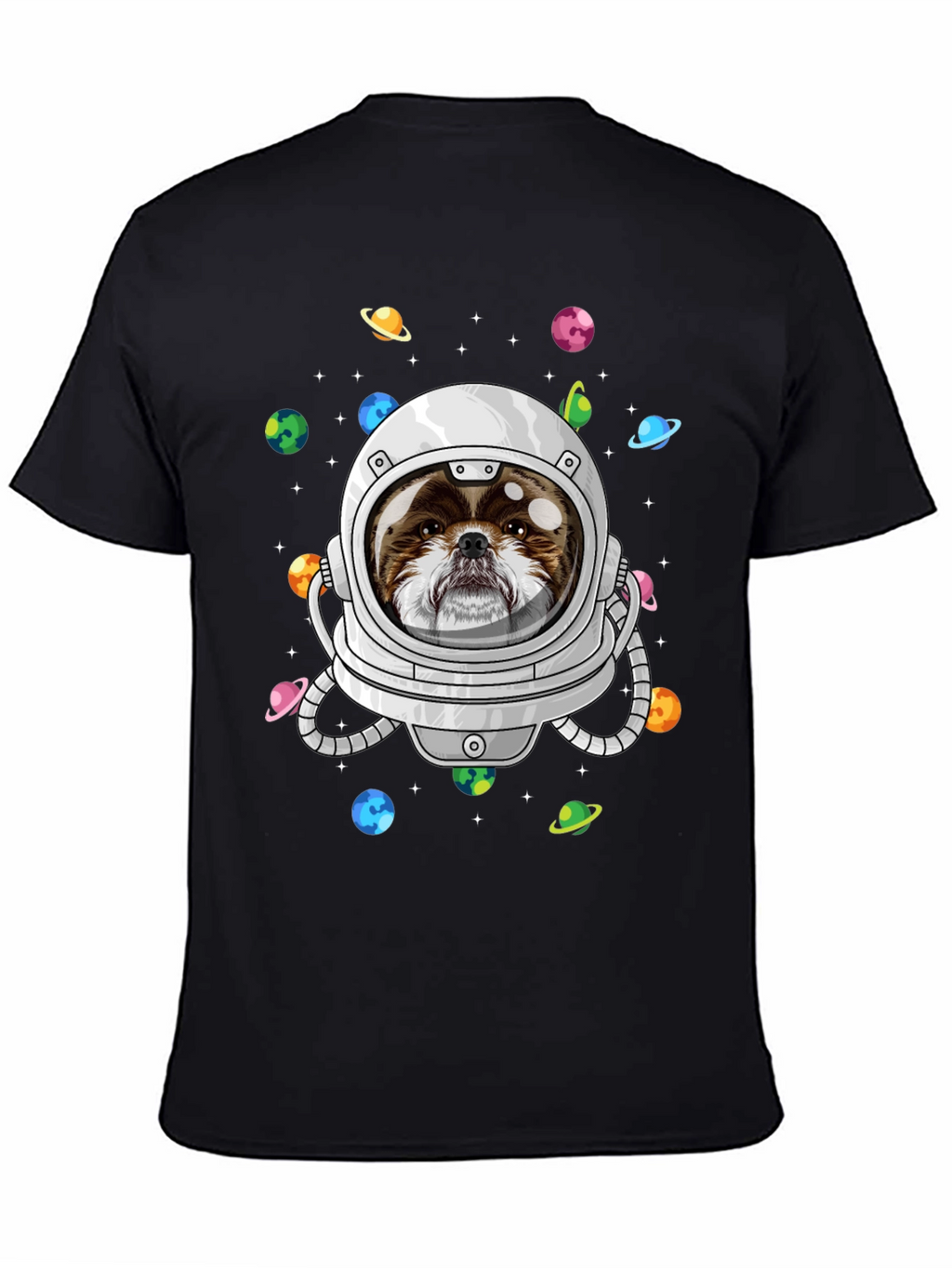 Dog Astronaut T-Shirt - Space Pet Design