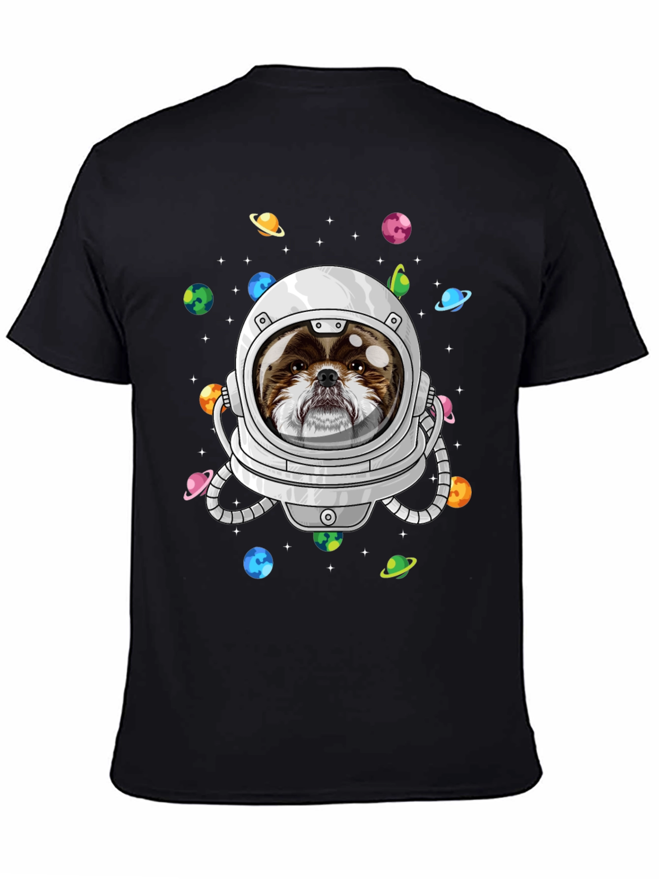 Dog Astronaut T-Shirt - Space Pet Design