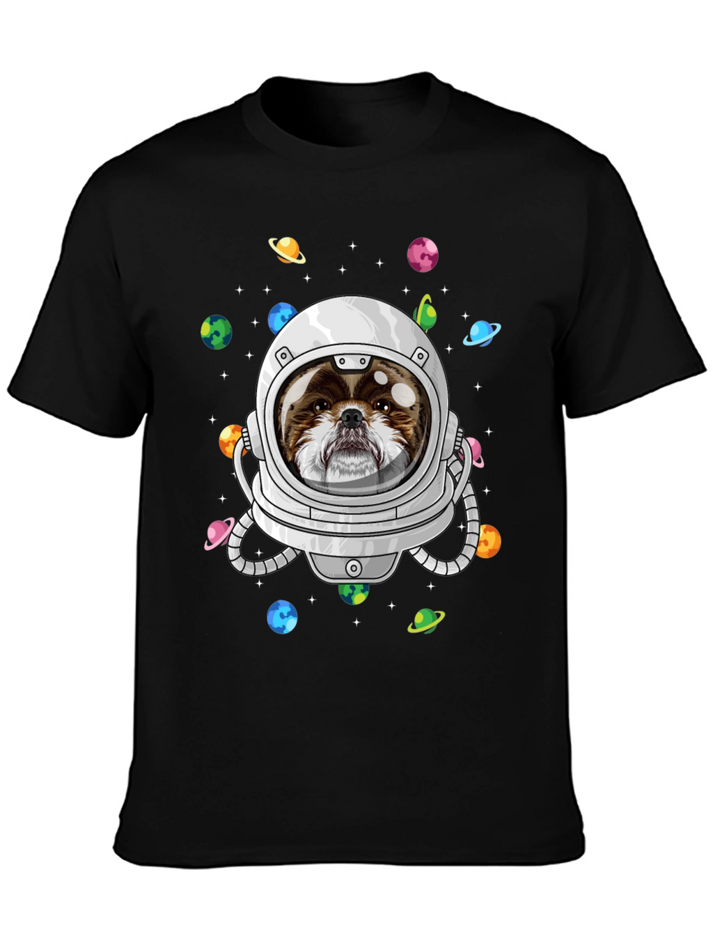 Dog Astronaut T-Shirt - Space Pet Design