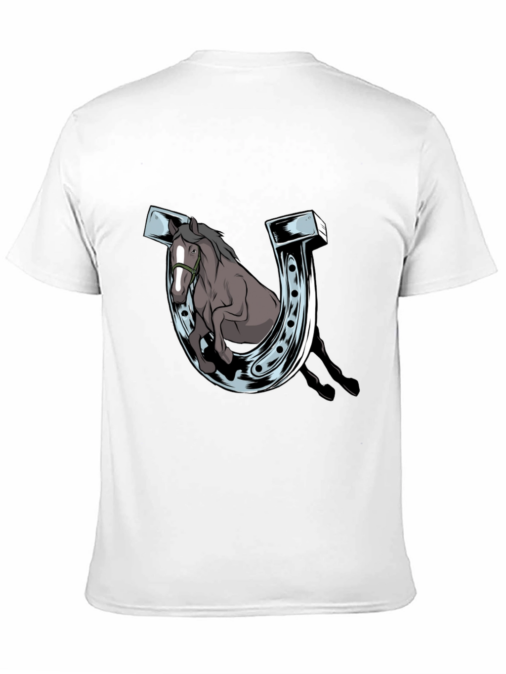 Horse and Horseshoe Graphic Tee