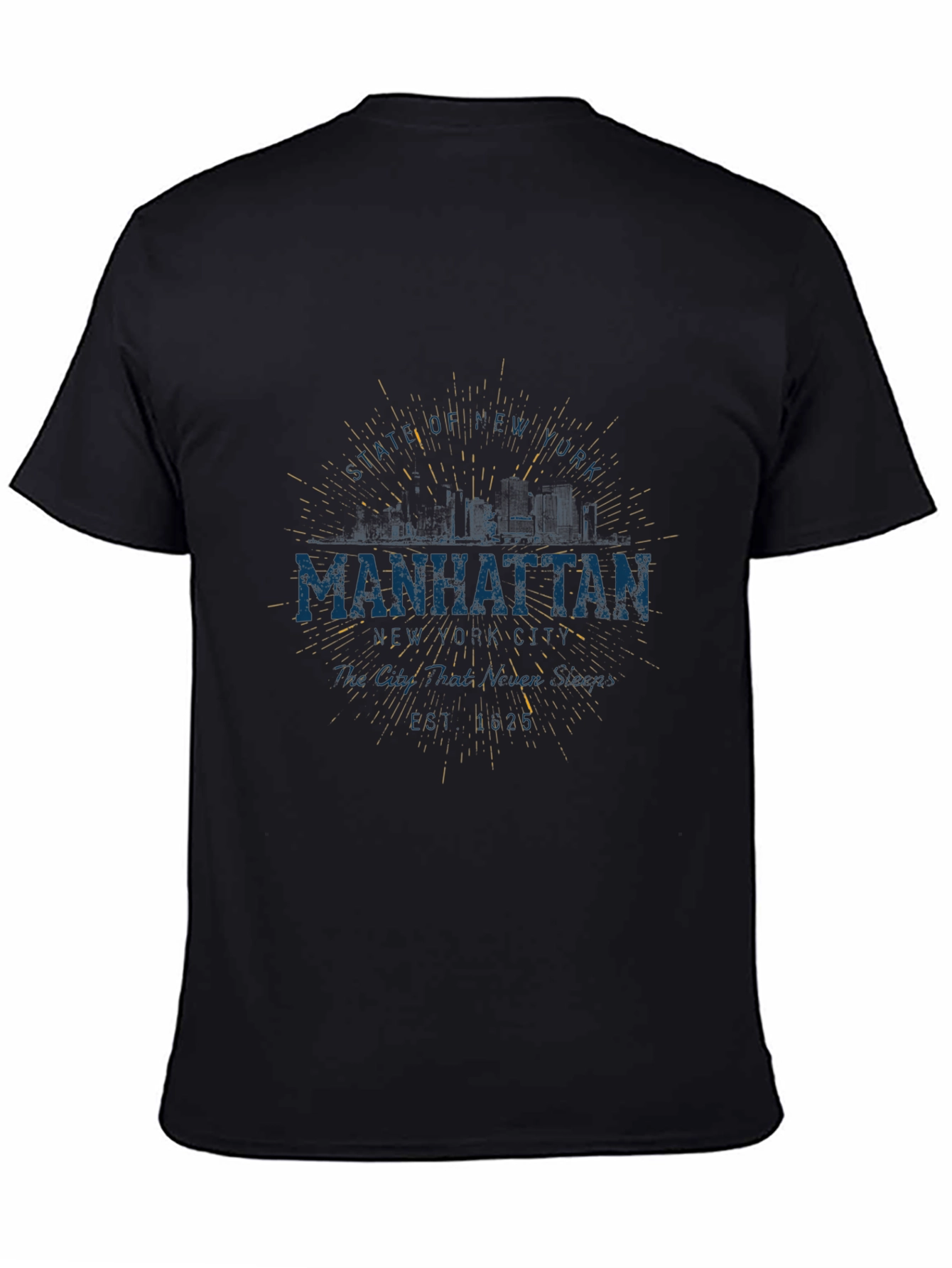 Manhattan Graphic T-Shirt - Classic Fit Soft Cotton