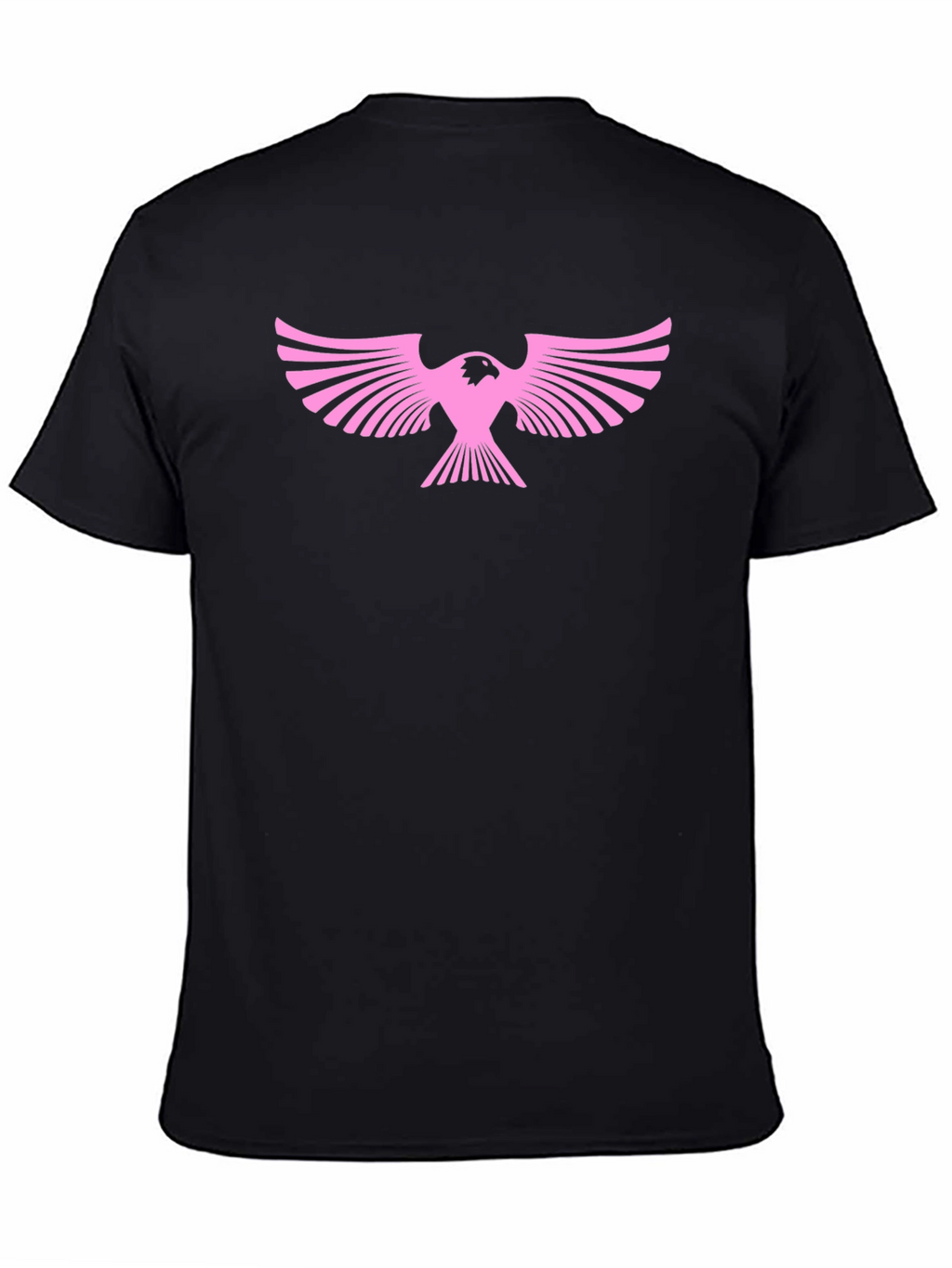 Pink Phoenix Black Tee