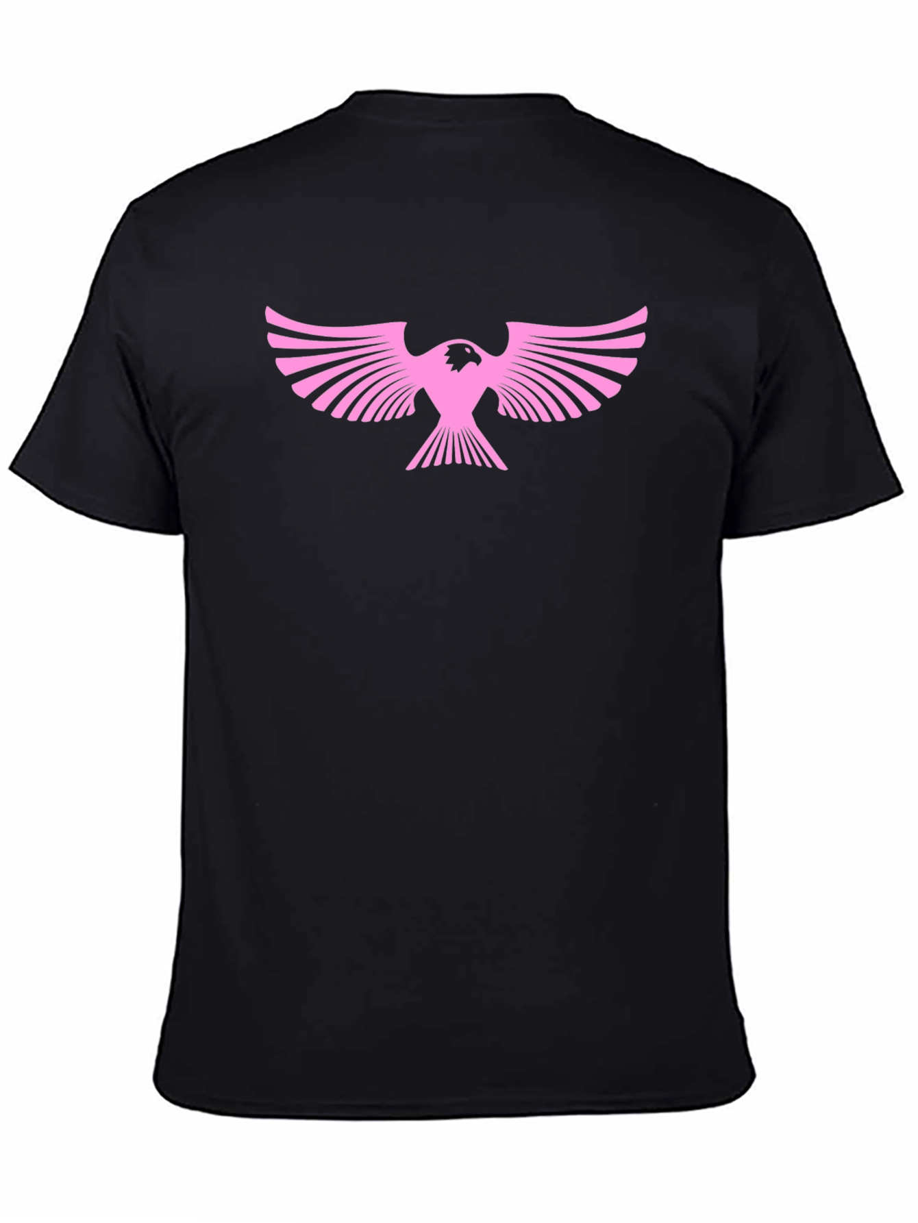 Pink Phoenix Black Tee