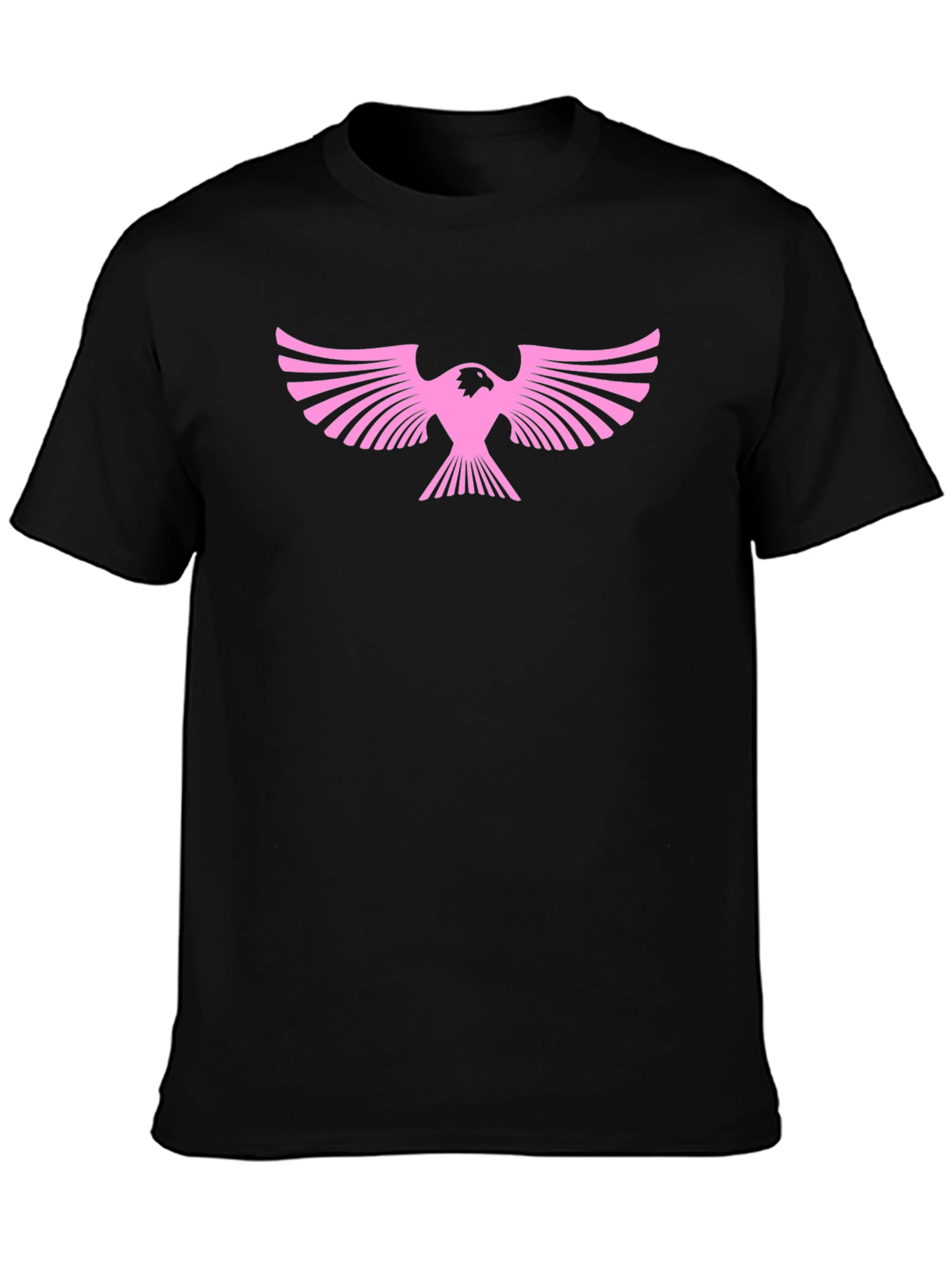 Pink Phoenix Black Tee