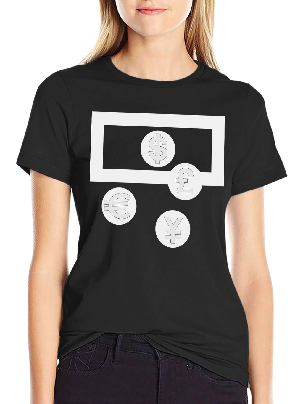 Currency Graphic Tee - Money T-Shirt