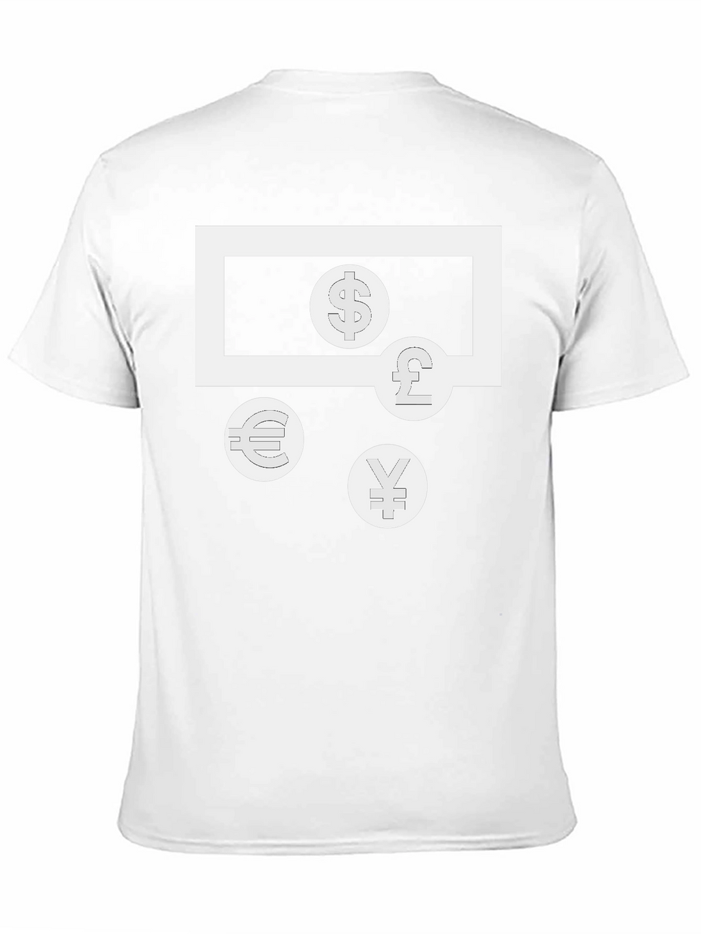 Currency Graphic Tee - Money T-Shirt