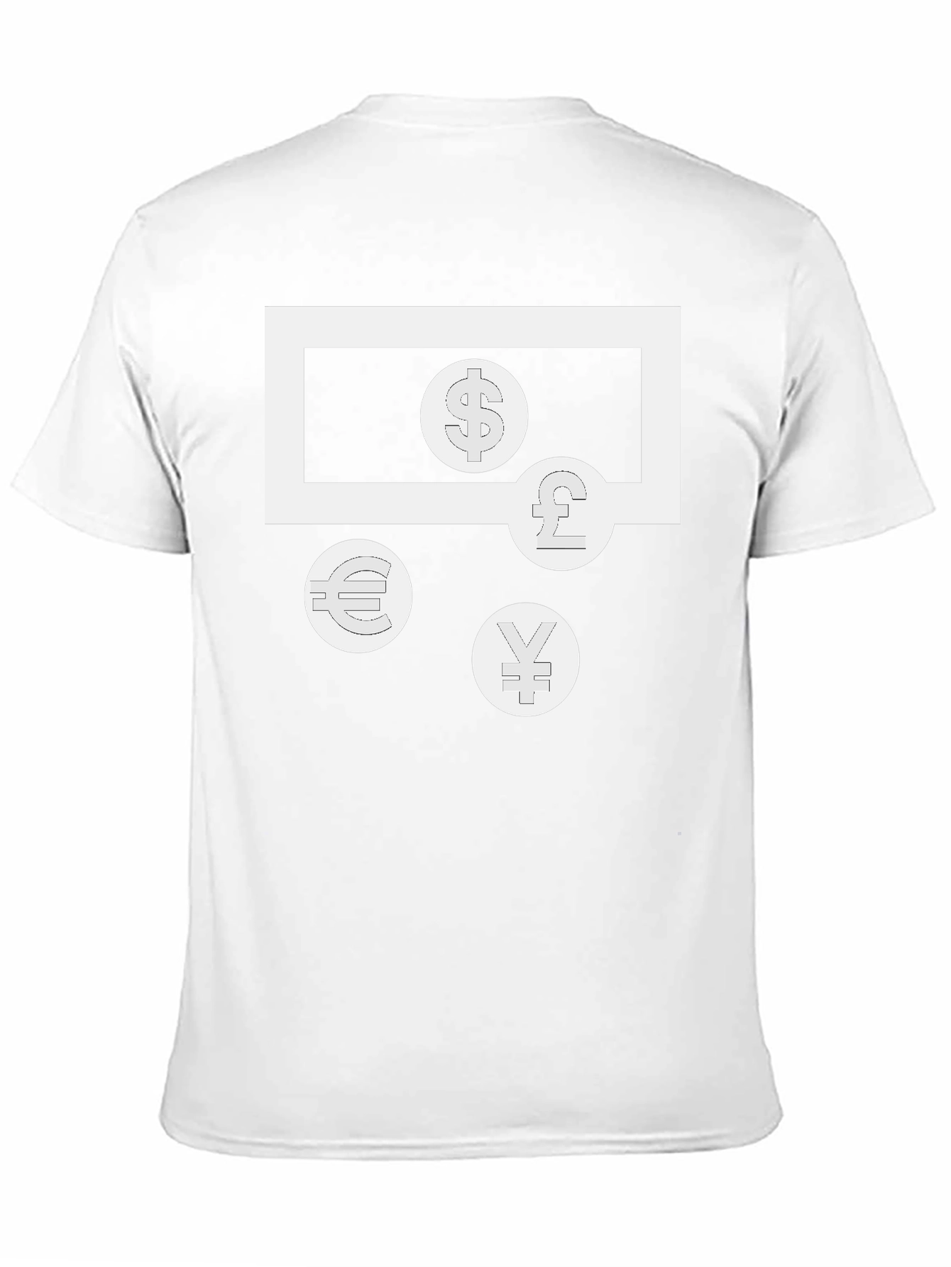 Currency Graphic Tee - Money T-Shirt