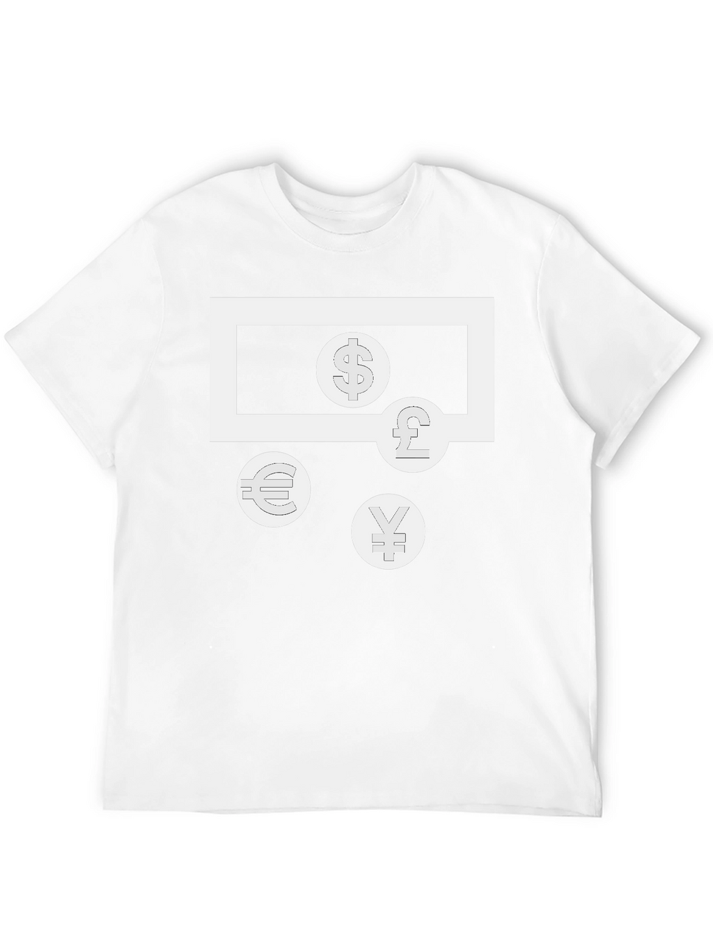 Currency Graphic Tee - Money T-Shirt