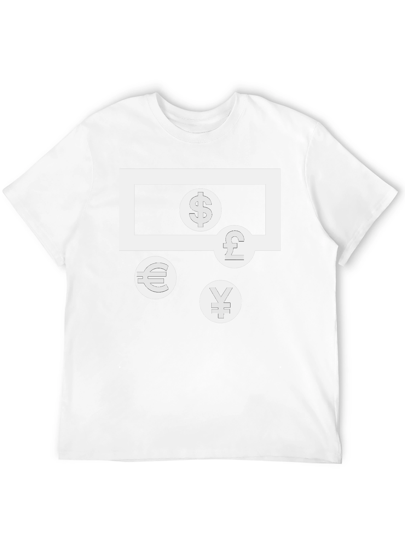 Currency Graphic Tee - Money T-Shirt