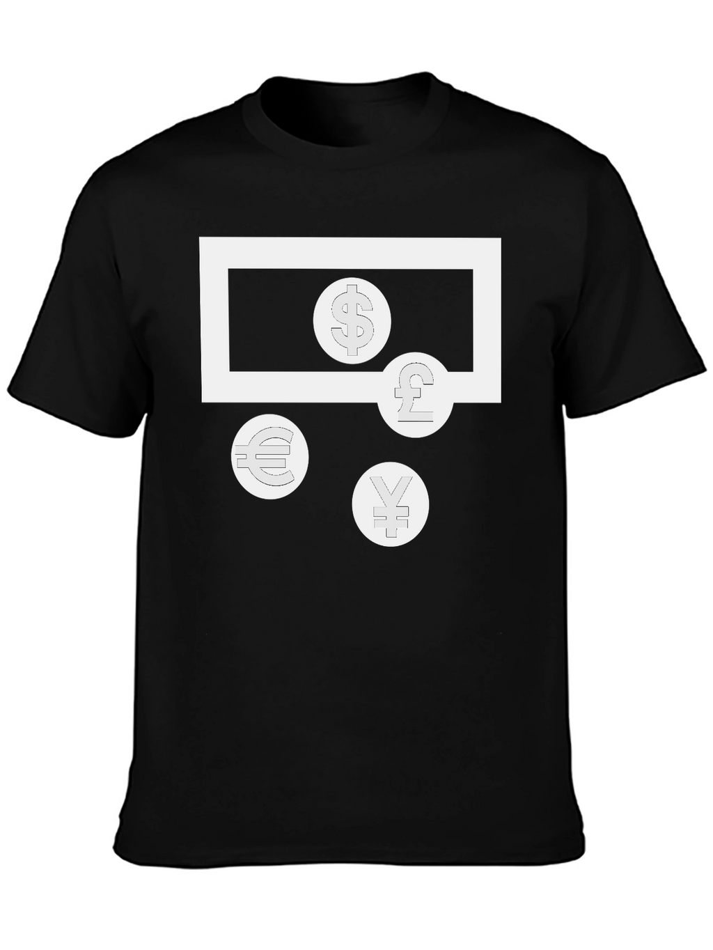 Currency Graphic Tee - Money T-Shirt