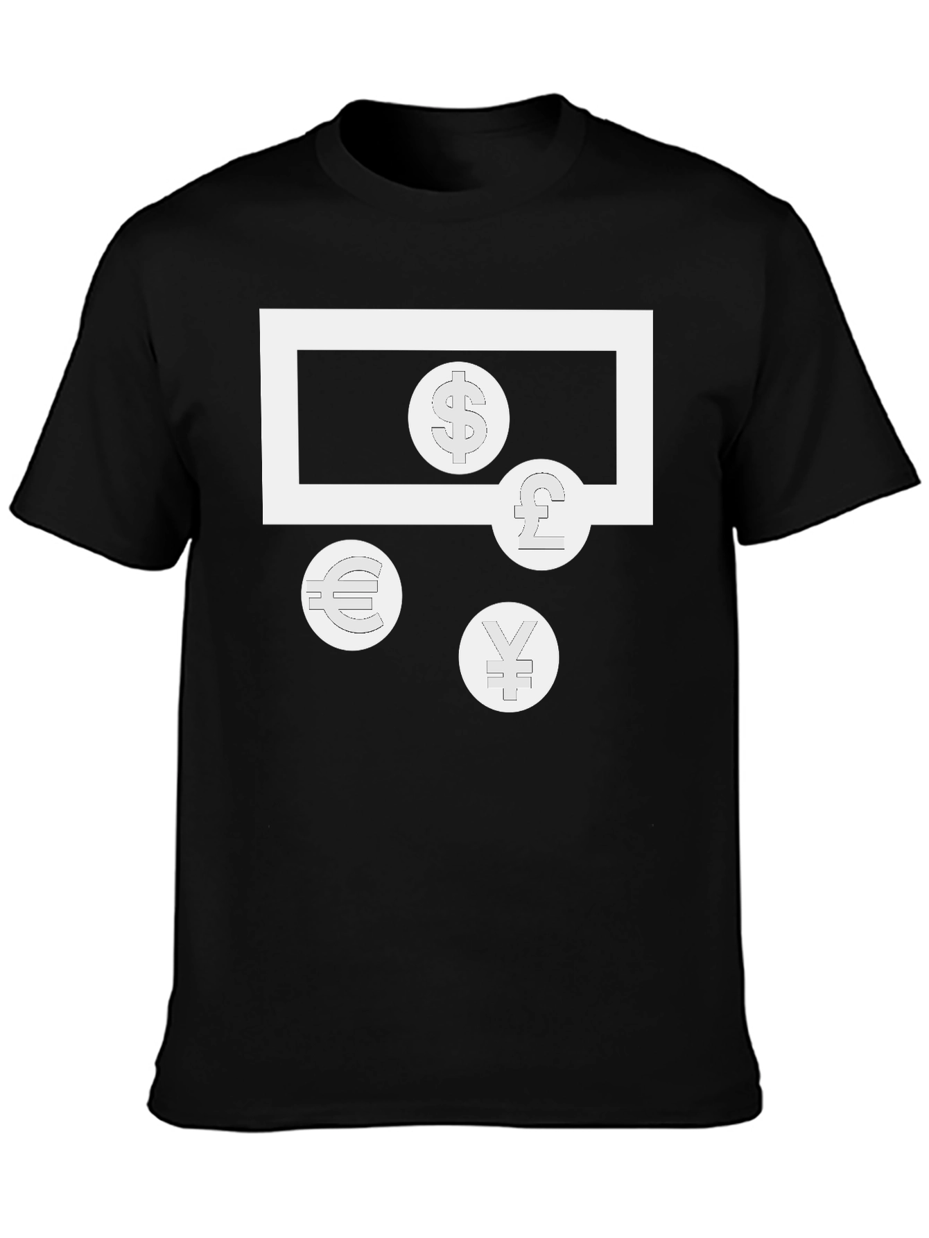 Currency Graphic Tee - Money T-Shirt
