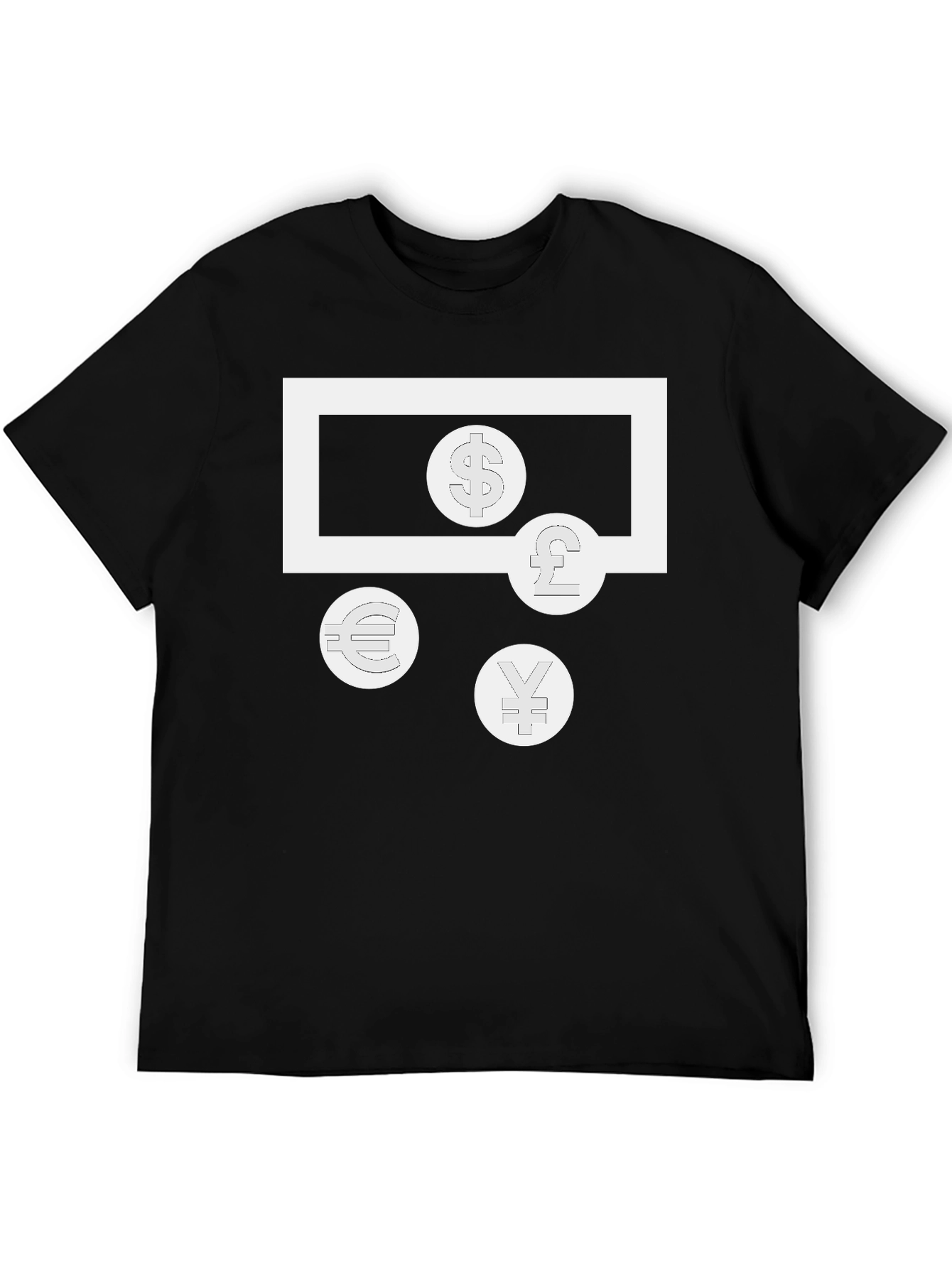 Currency Graphic Tee - Money T-Shirt