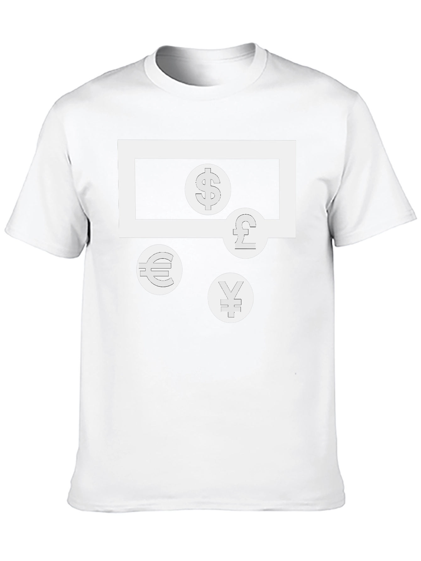 Currency Graphic Tee - Money T-Shirt