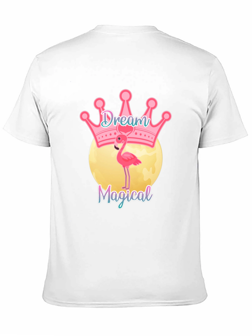 Dream Magical Flamingo T-Shirt - Black