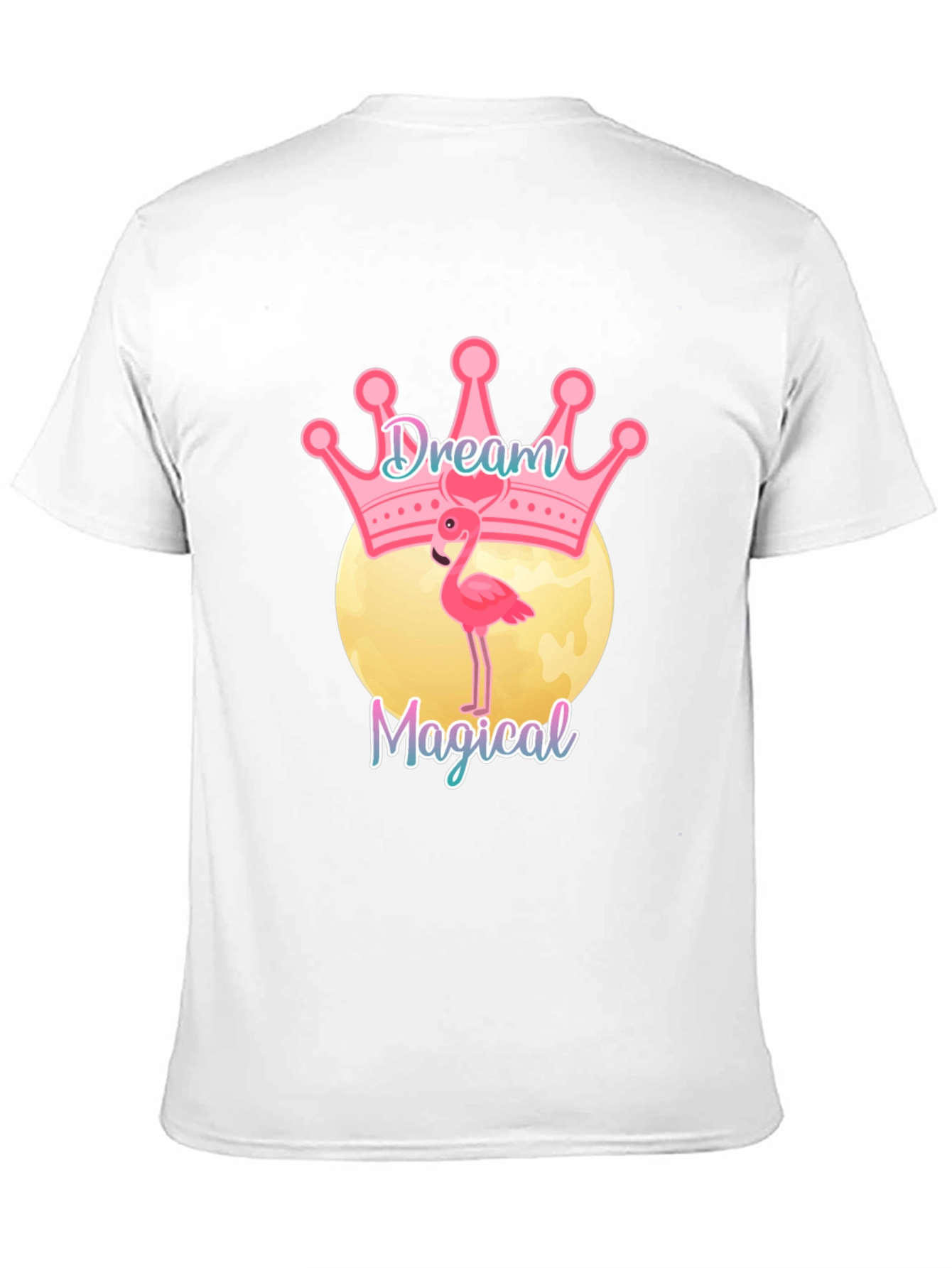 Dream Magical Flamingo T-Shirt - Black