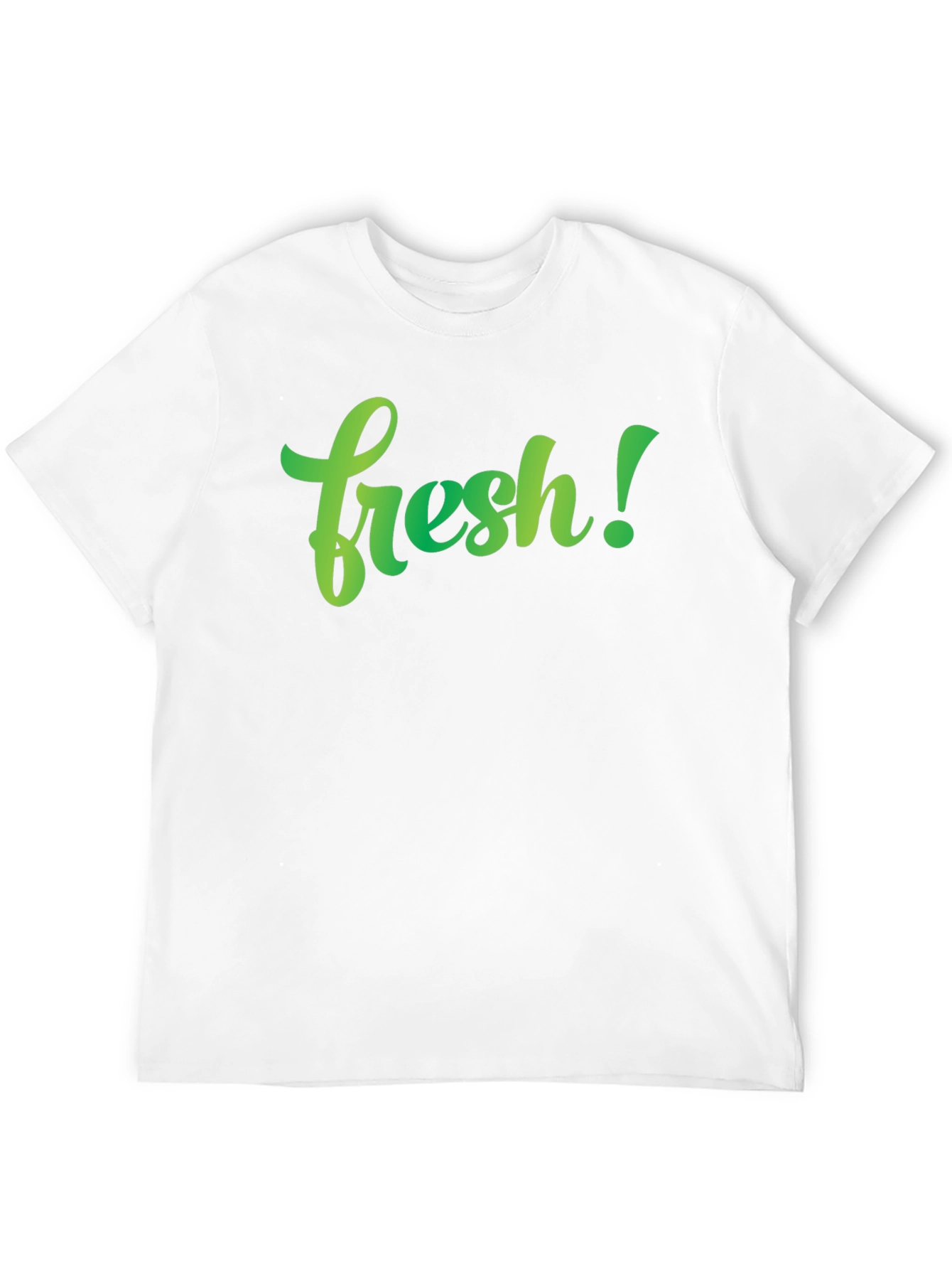 Fresh Graphic Tee - Stylish Mens Black T-Shirt