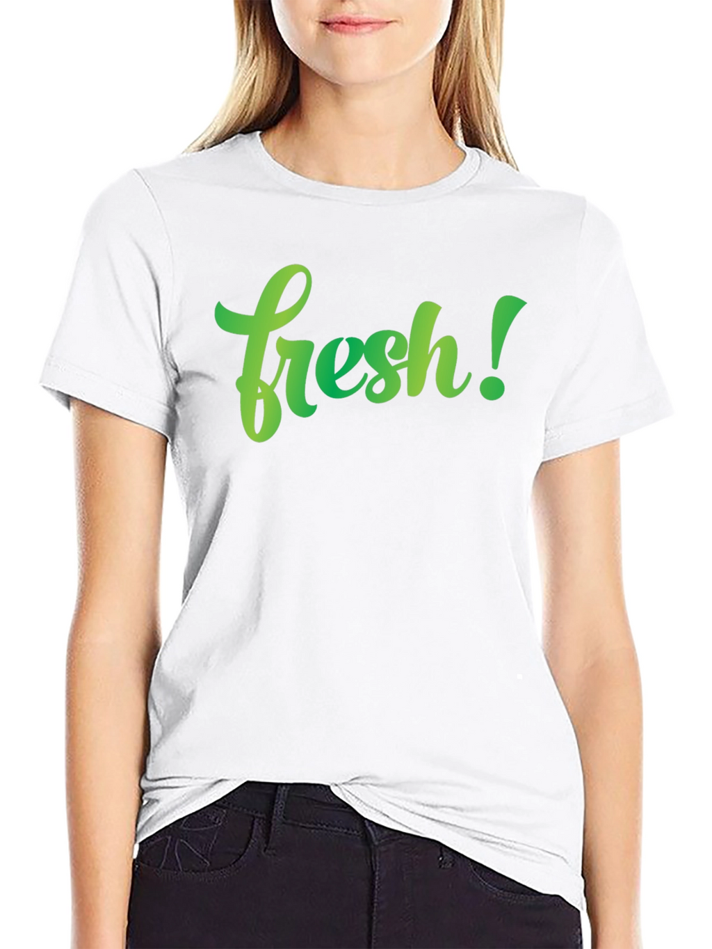 Fresh Graphic Tee - Stylish Mens Black T-Shirt