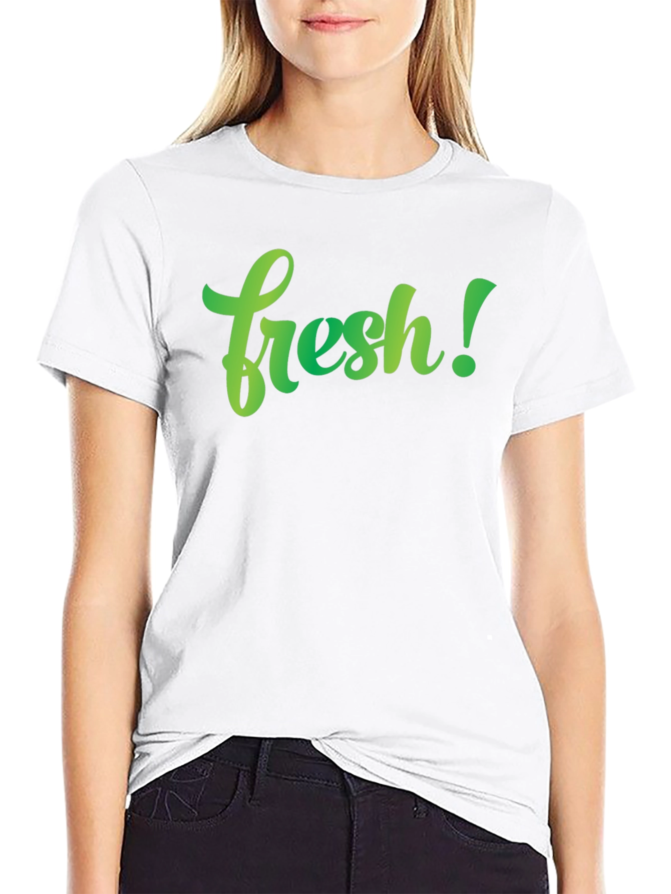 Fresh Graphic Tee - Stylish Mens Black T-Shirt