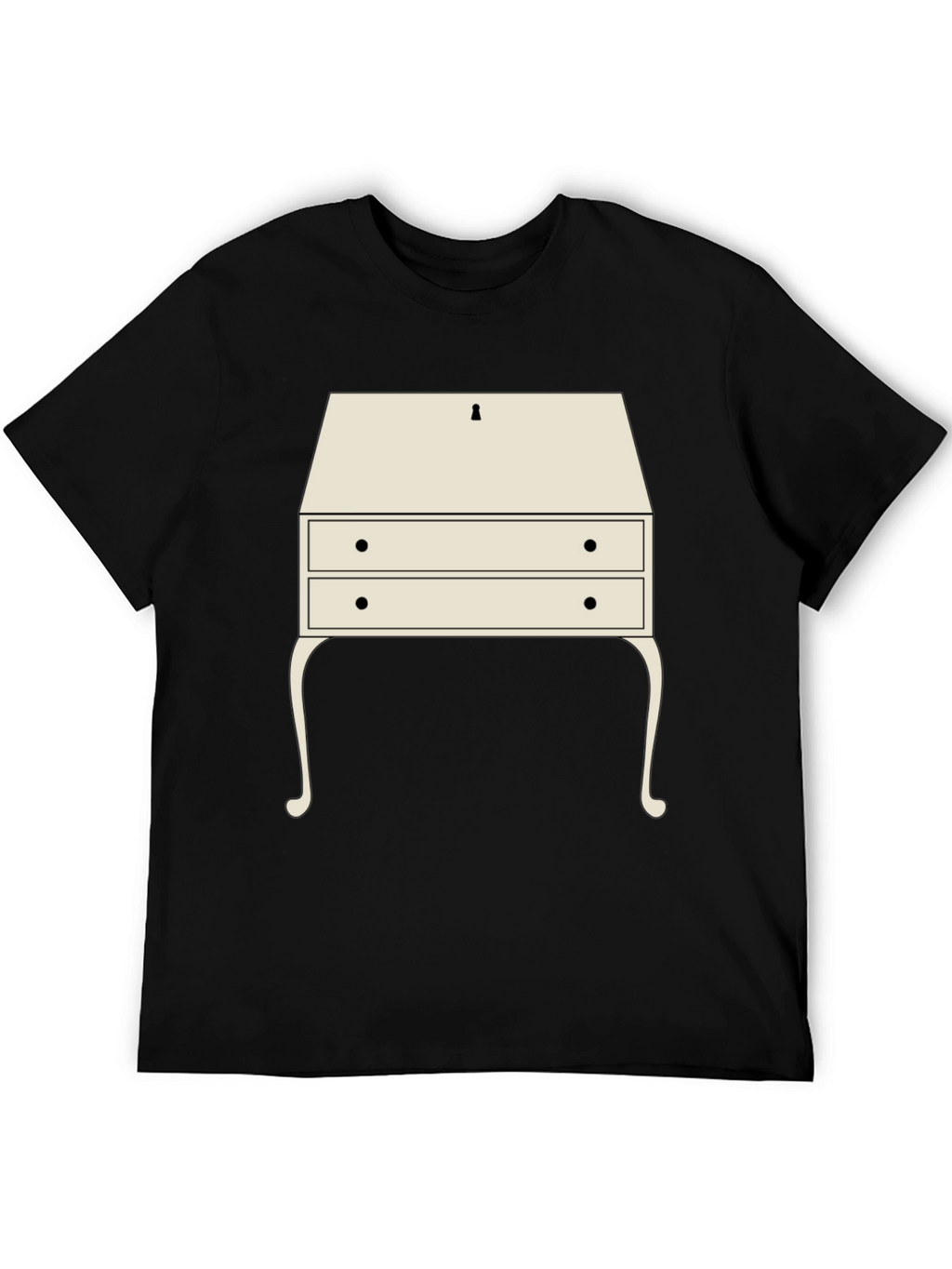 Retro Desk Graphic Tee - Stylish & Unique