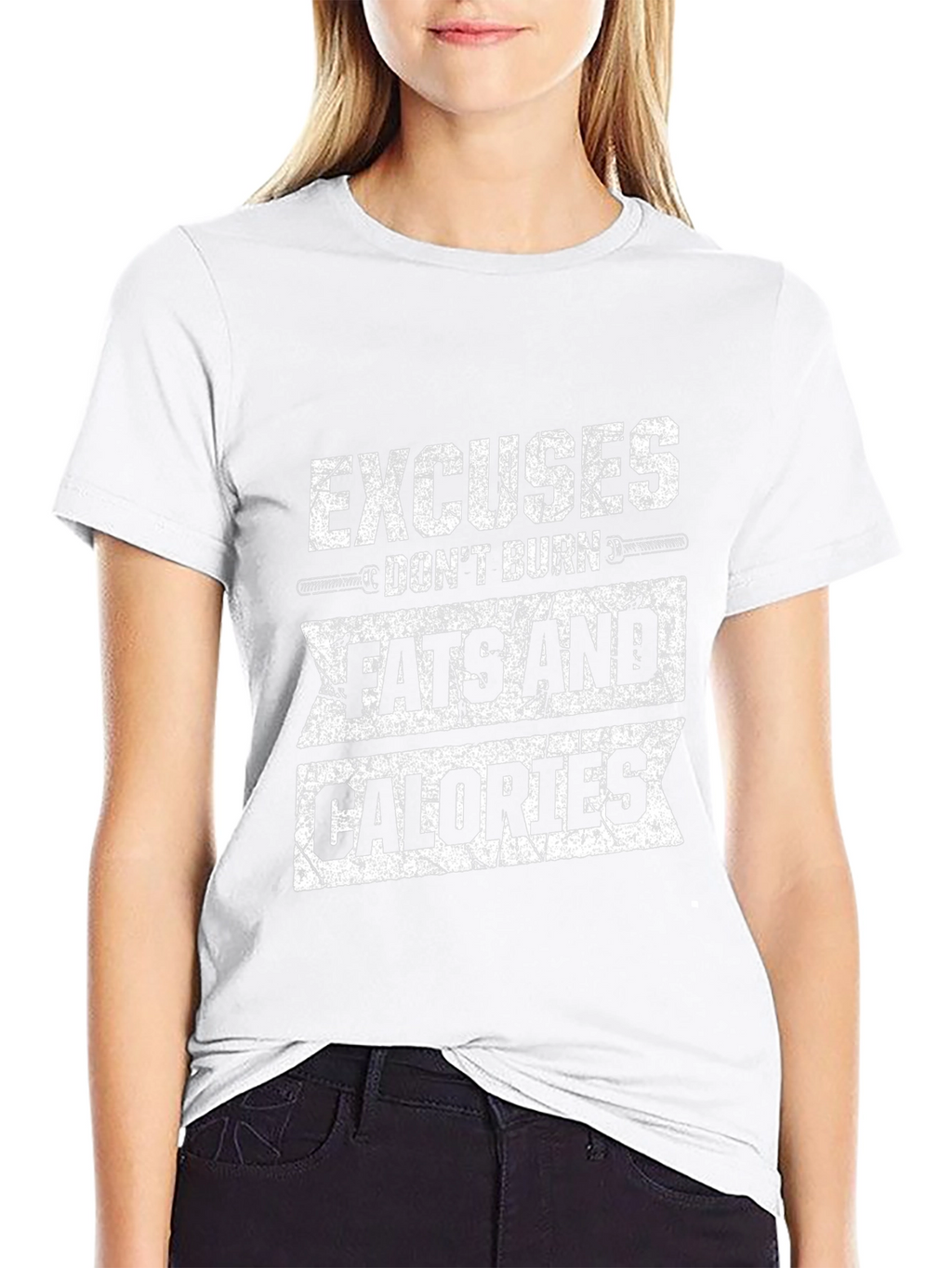Workout Motivation T-Shirt: Excuses Dont Burn Calories
