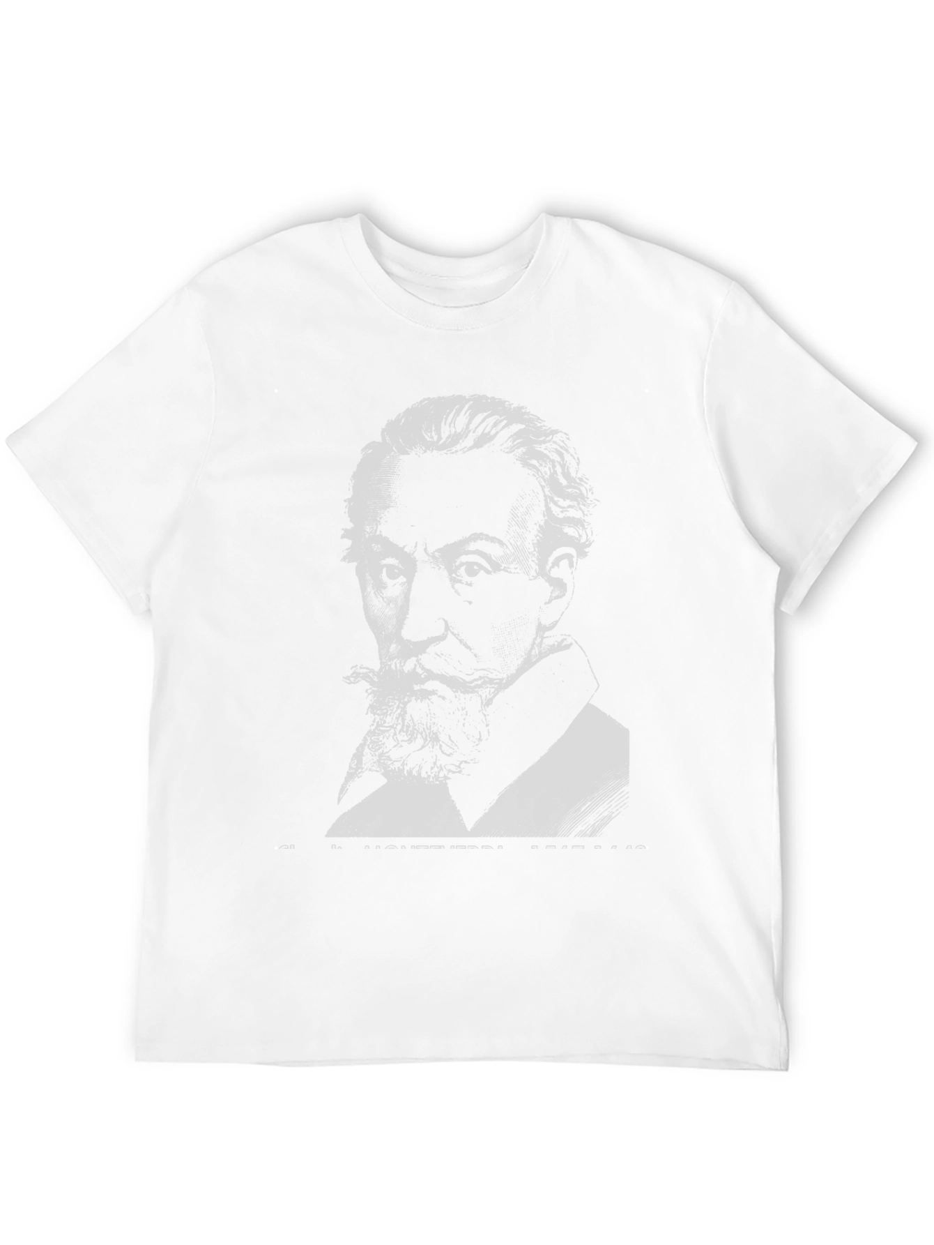 Monteverdi Portrait Black T-Shirt