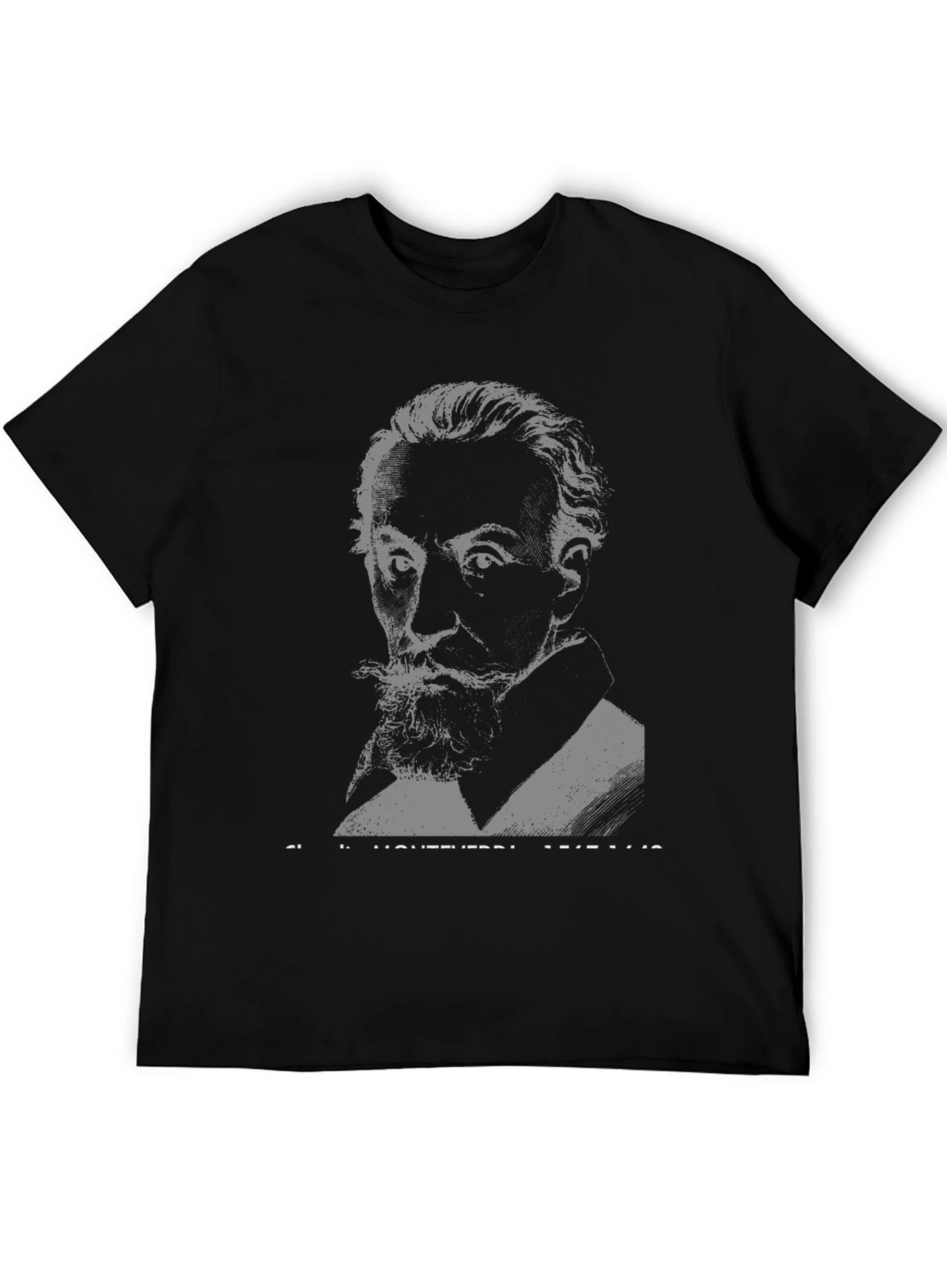 Monteverdi Portrait Black T-Shirt