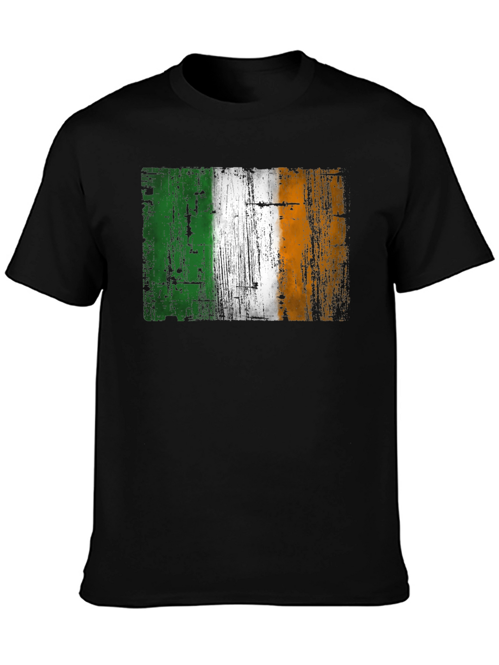 Irish Flag Grunge T-Shirt - Ireland Pride Tee