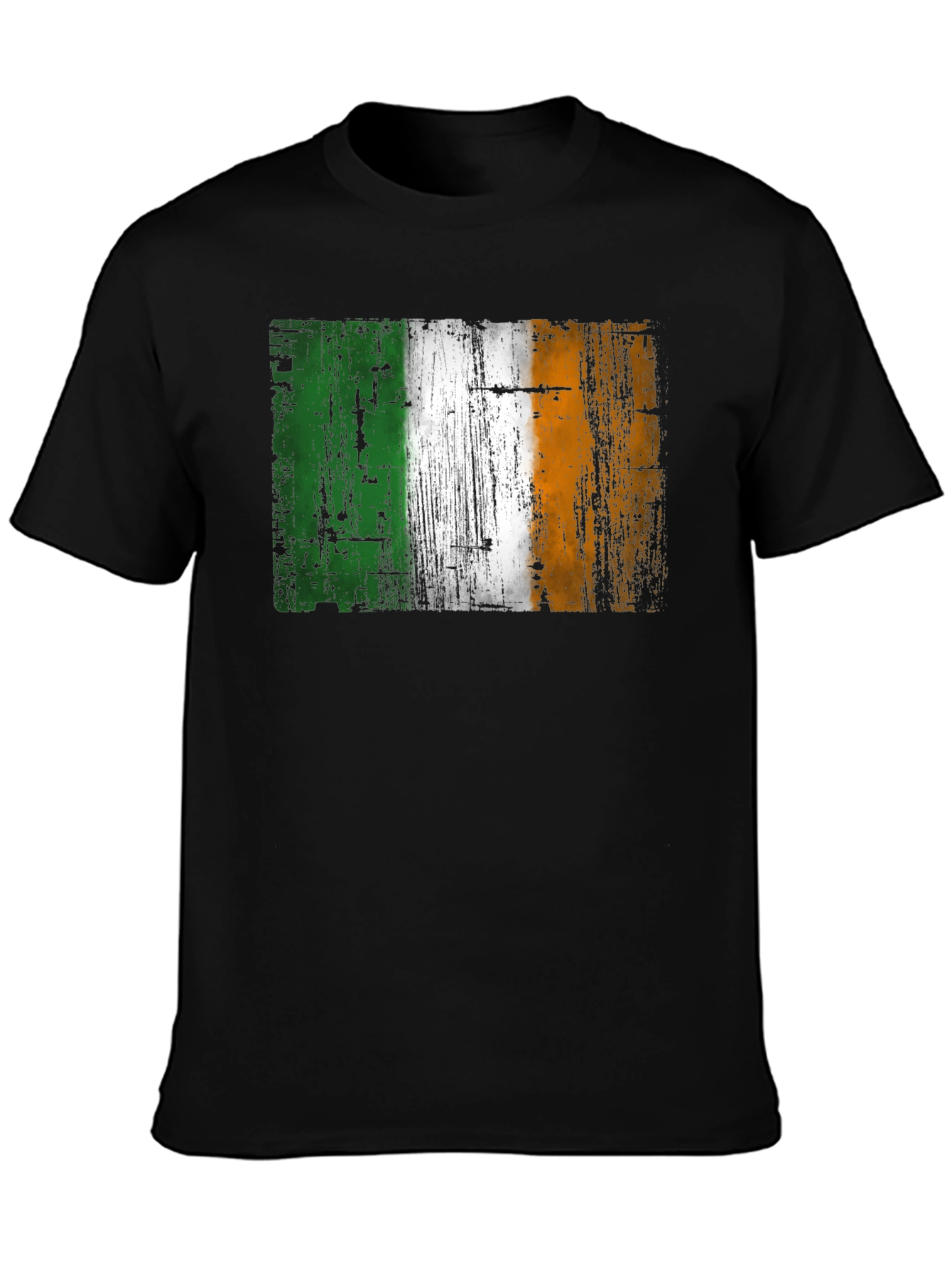 Irish Flag Grunge T-Shirt - Ireland Pride Tee