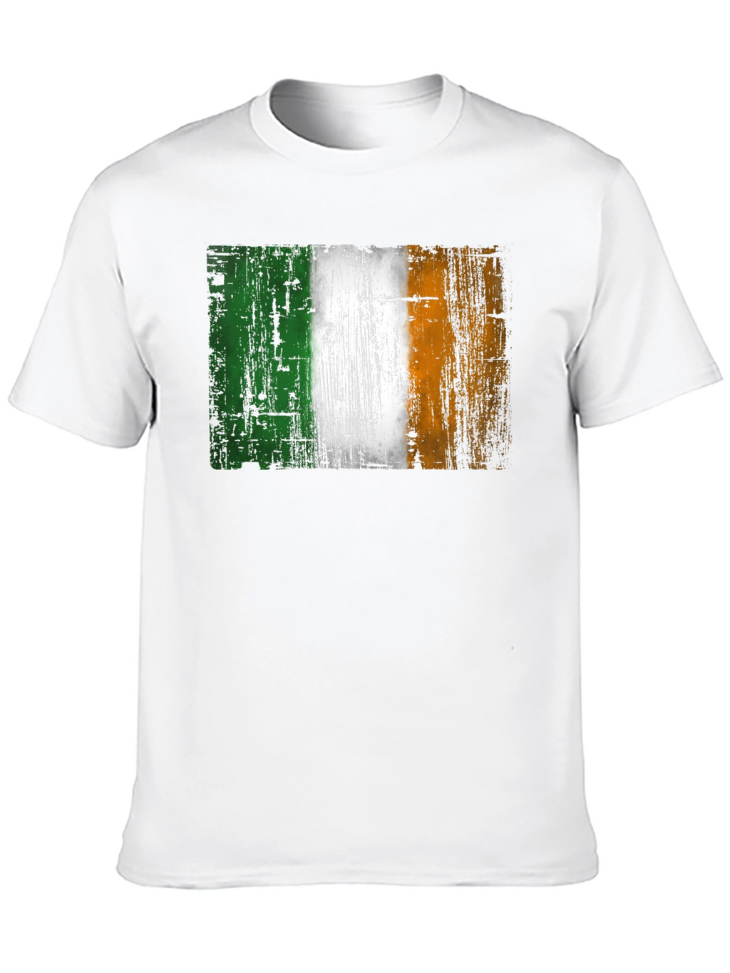 Irish Flag Grunge T-Shirt - Ireland Pride Tee