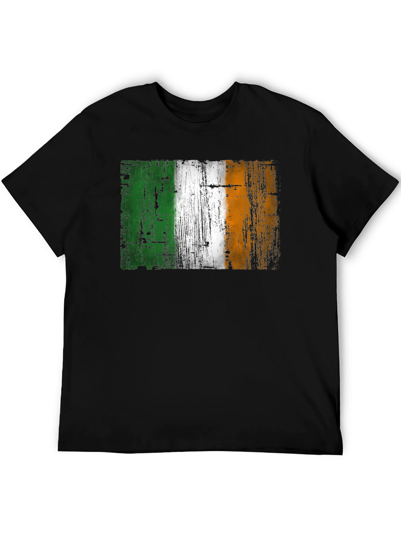 Irish Flag Grunge T-Shirt - Ireland Pride Tee
