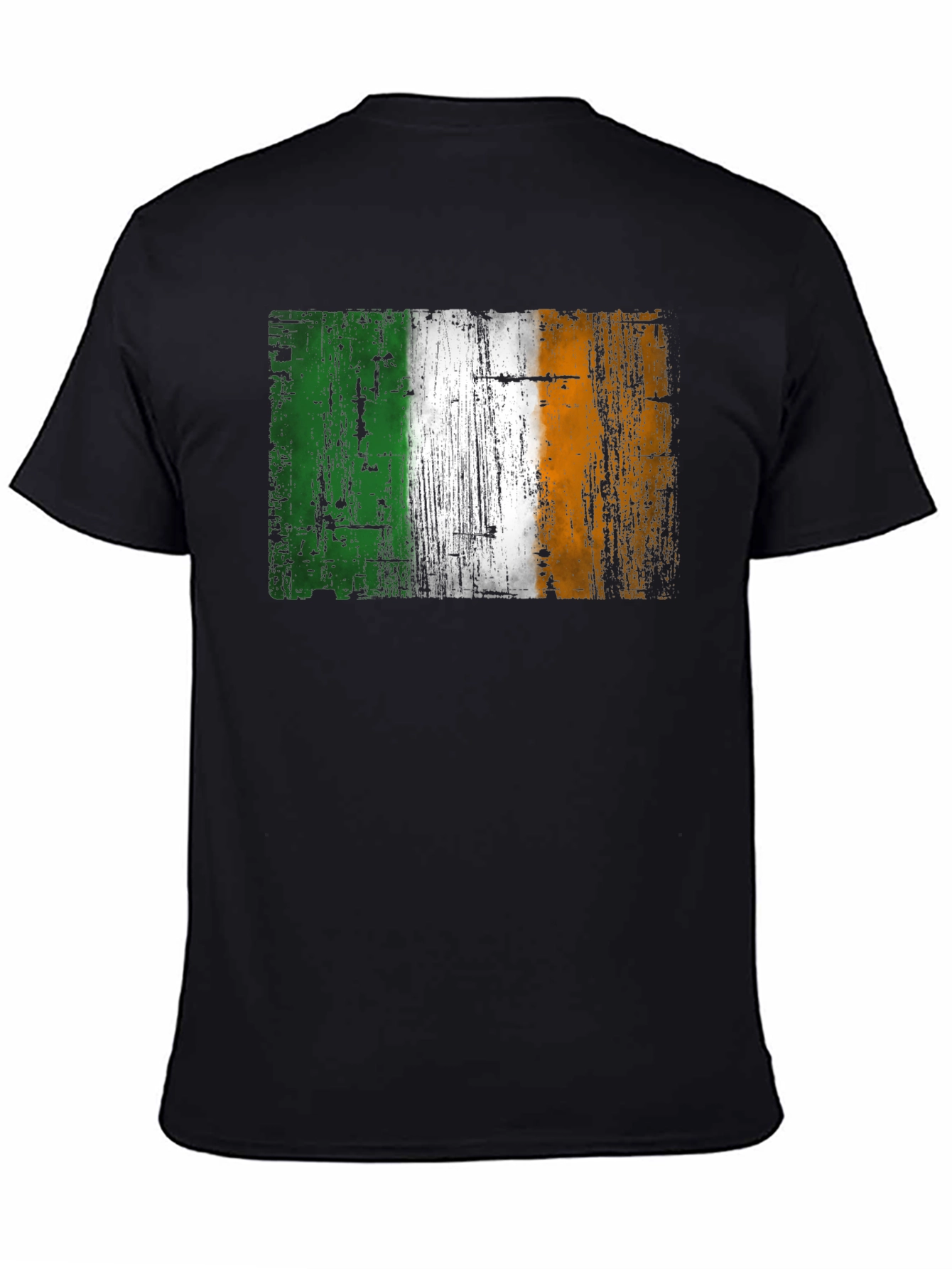 Irish Flag Grunge T-Shirt - Ireland Pride Tee