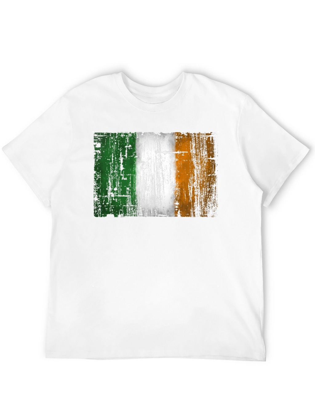 Irish Flag Grunge T-Shirt - Ireland Pride Tee