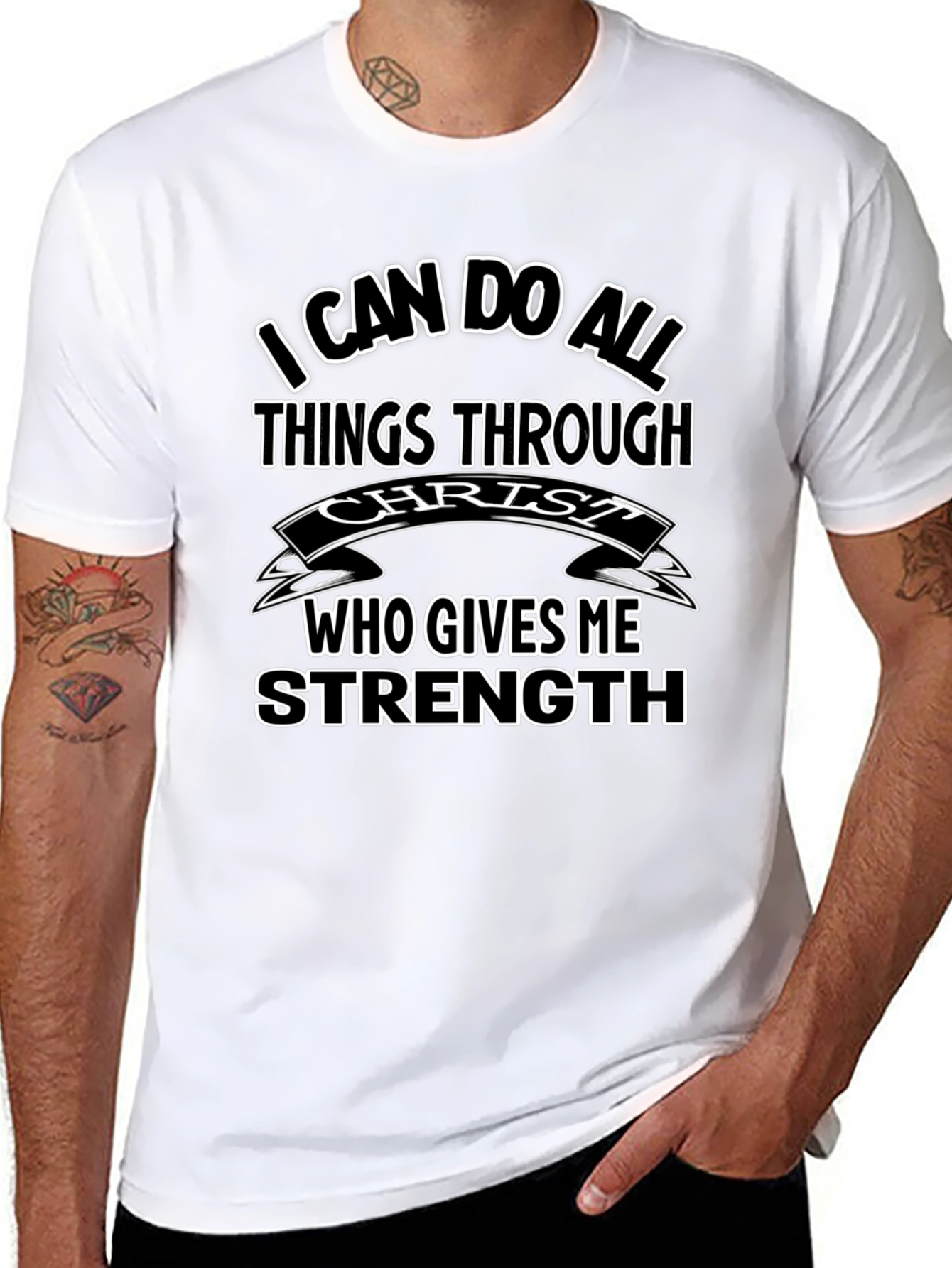 Christian T-Shirt: I Can Do All Things Through Christ