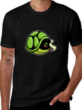 Cool Turtle Graphic Tee - Black