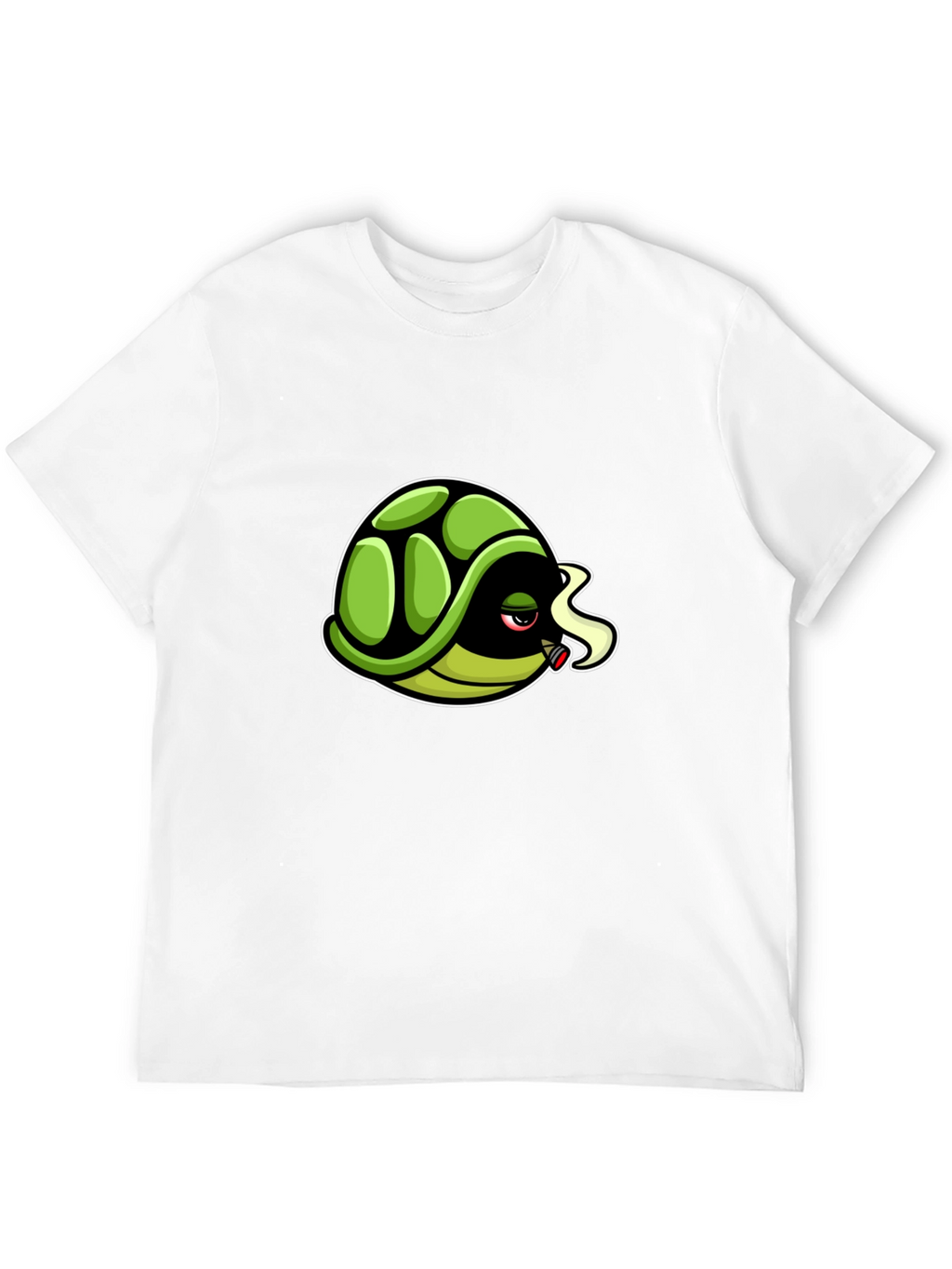 Cool Turtle Graphic Tee - Black