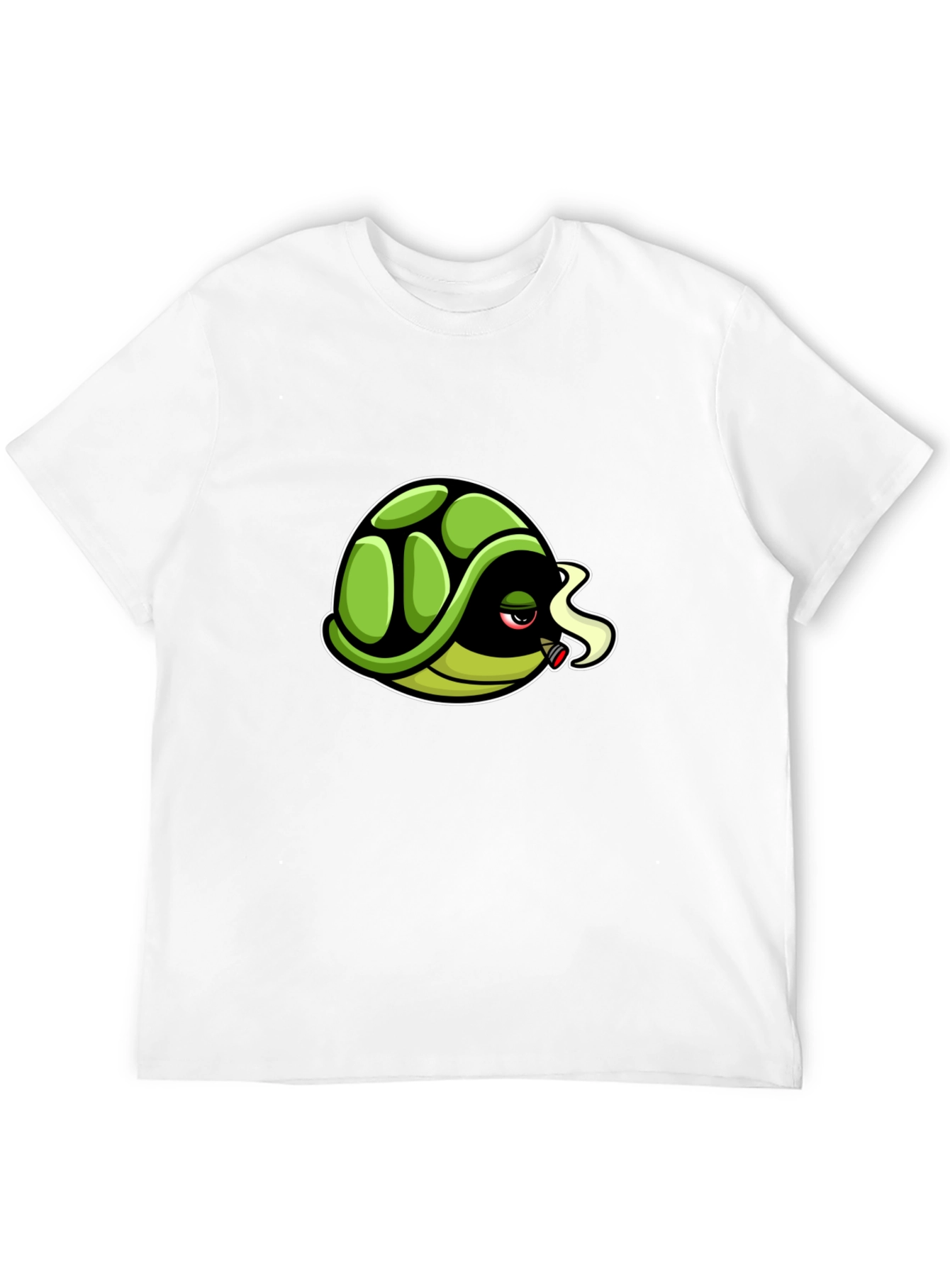 Cool Turtle Graphic Tee - Black