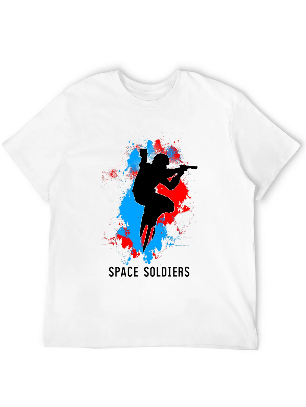 Space Soldiers Graphic Tee - Black