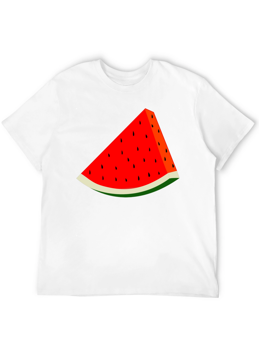 Watermelon Slice Graphic Tee - Summer Fun