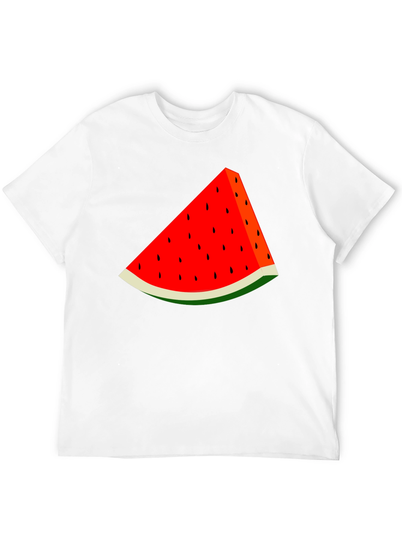 Watermelon Slice Graphic Tee - Summer Fun