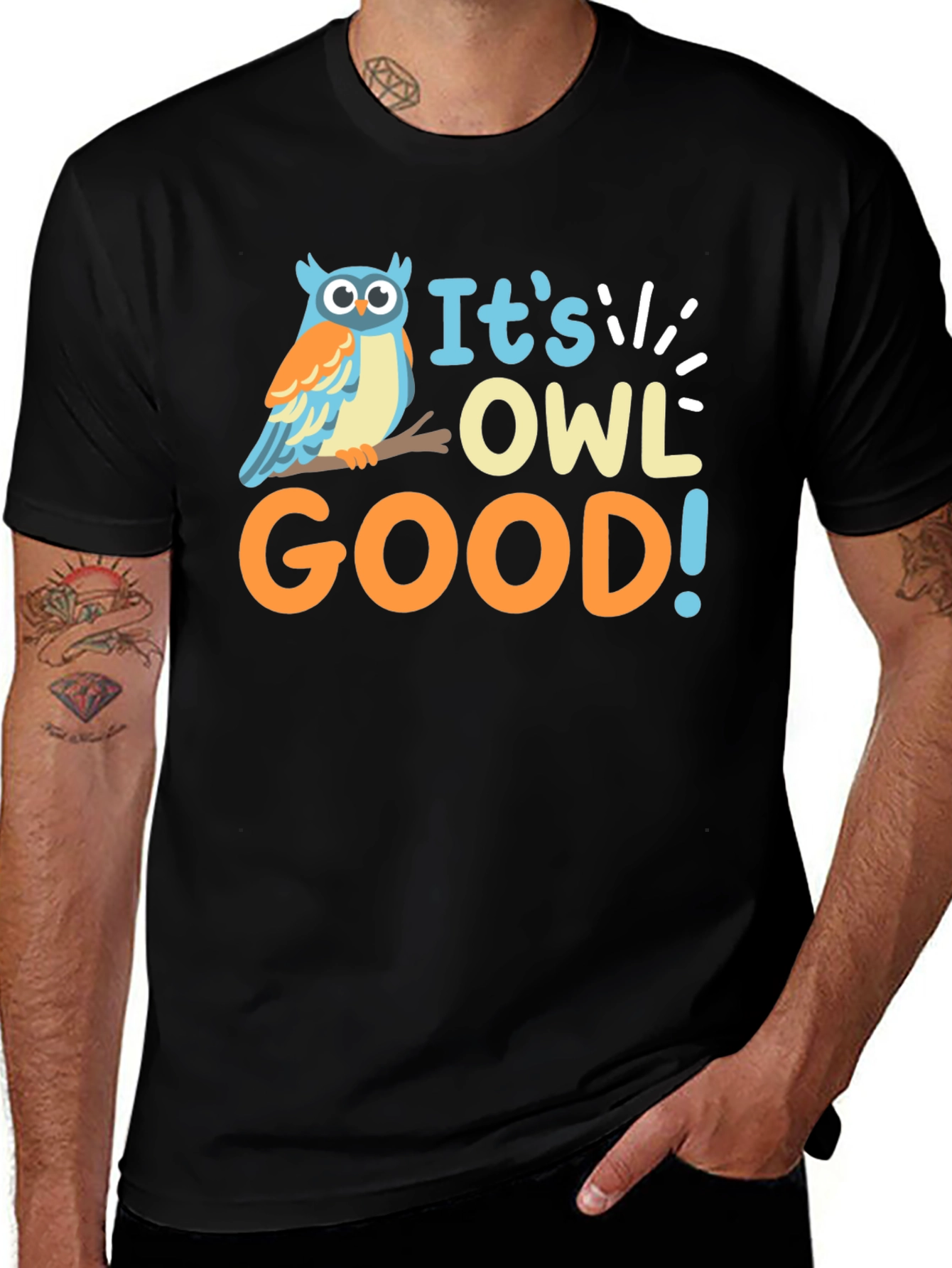 Its Owl Good T-Shirt - Funny Animal Tee