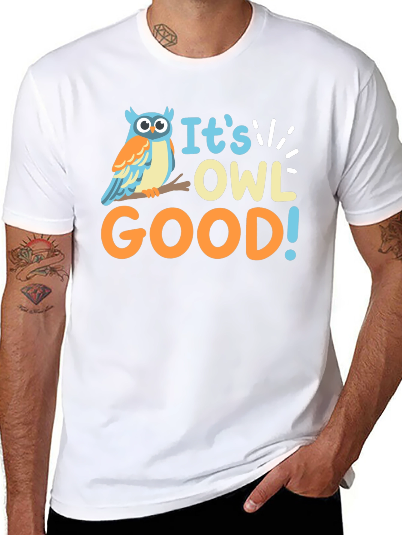 Its Owl Good T-Shirt - Funny Animal Tee