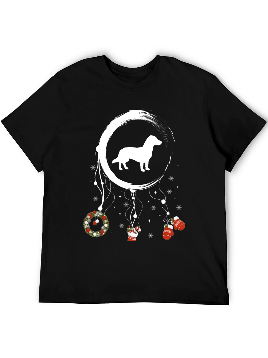 Dachshund Christmas Dreamcatcher T-Shirt
