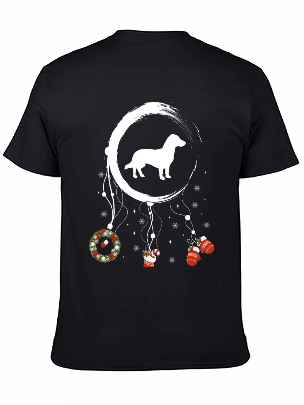Dachshund Christmas Dreamcatcher T-Shirt