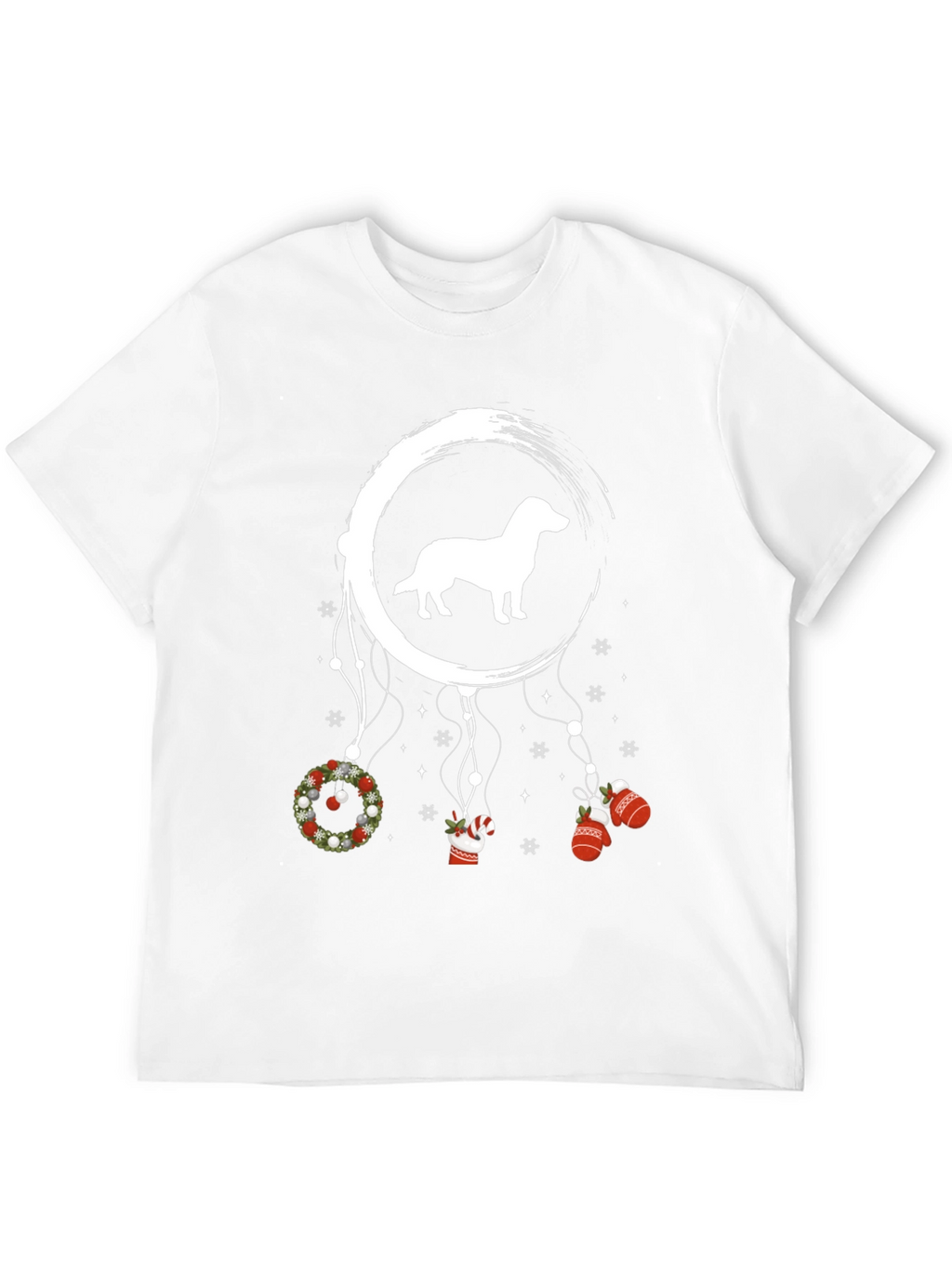 Dachshund Christmas Dreamcatcher T-Shirt