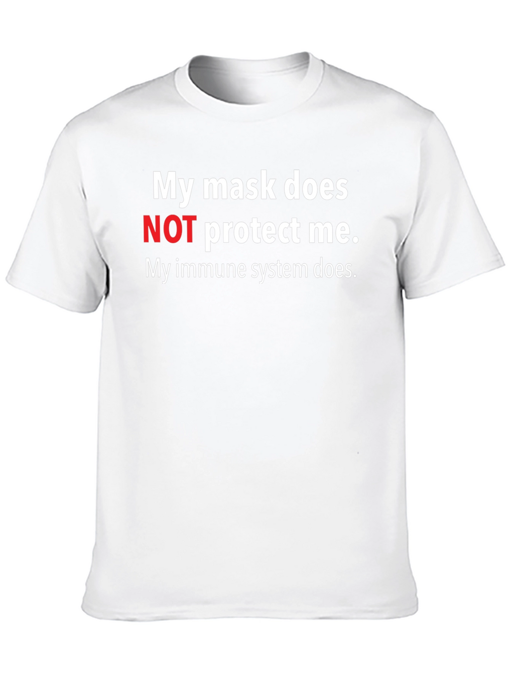 Immune System T-Shirt - Mask Debate Tee