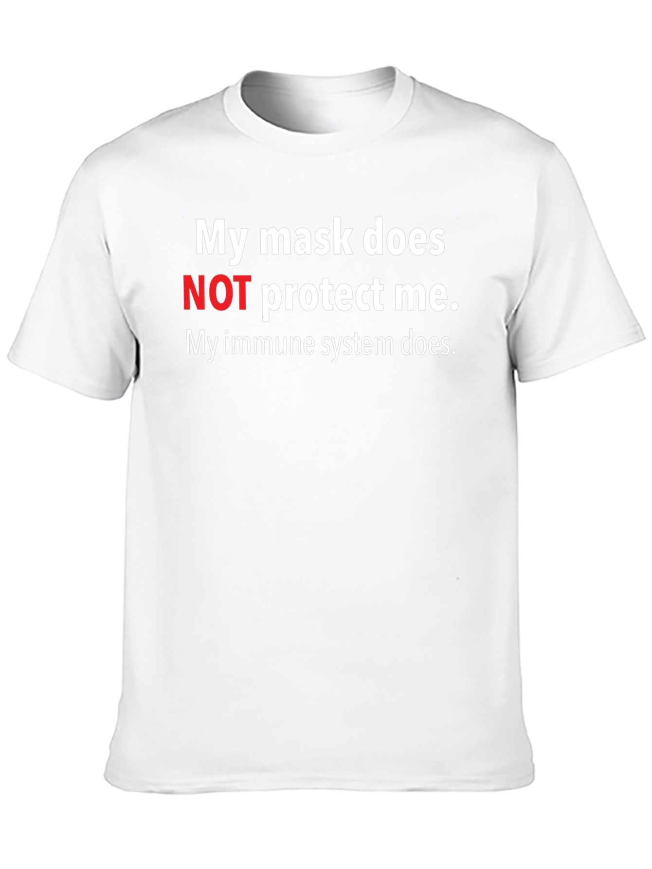 Immune System T-Shirt - Mask Debate Tee